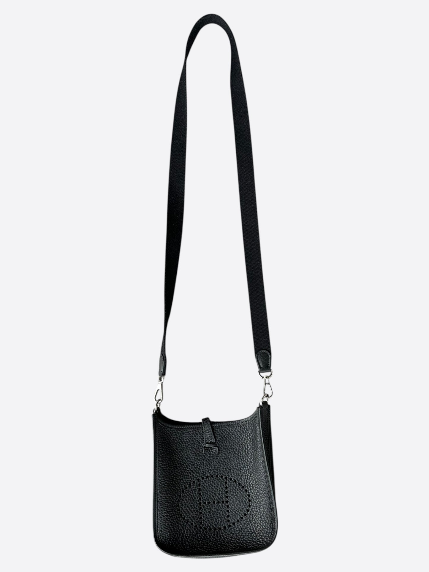 Hermes Black Clemence Evelyn TPM