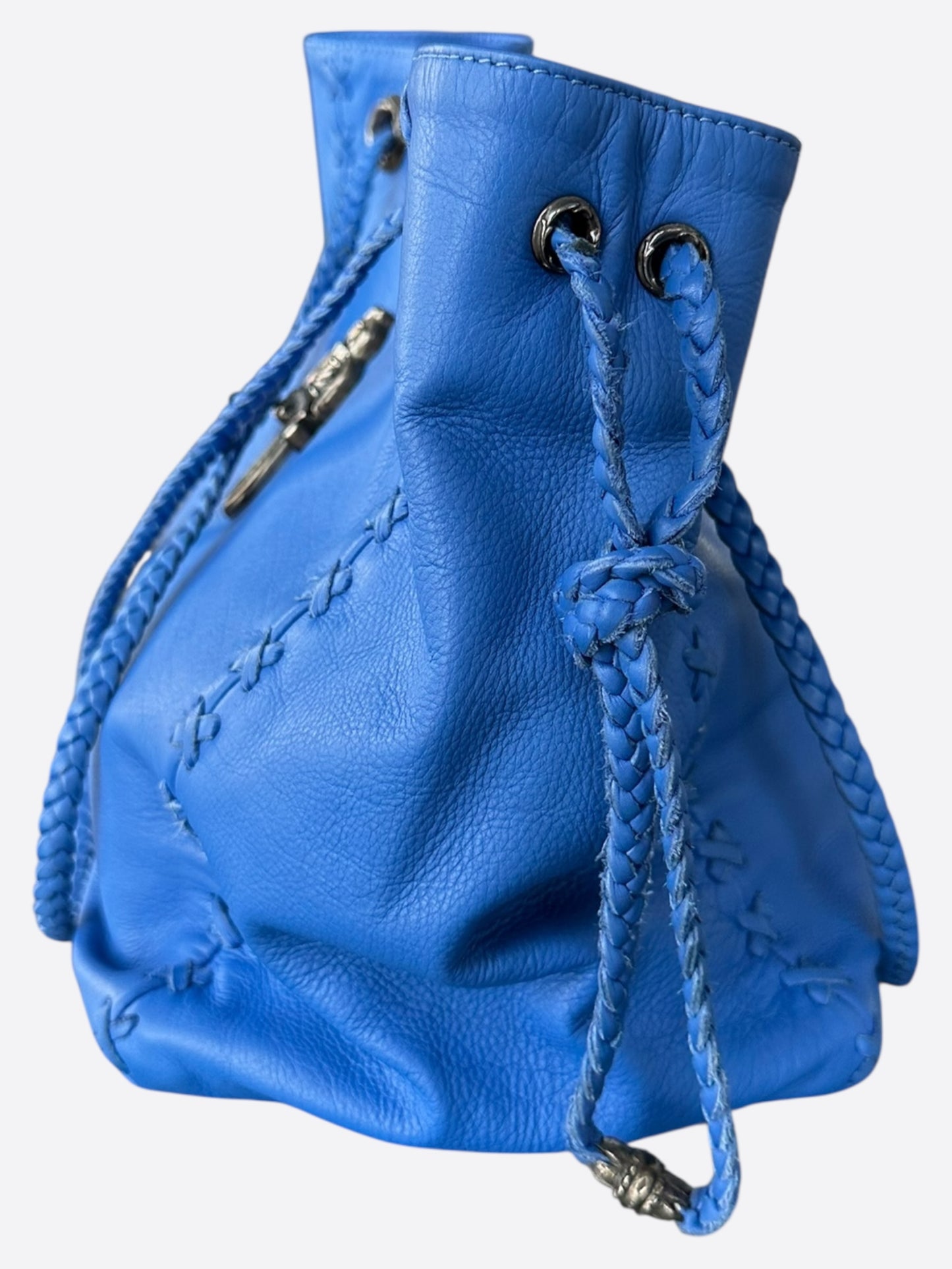 Chrome Hearts Blue Dirty Knees Chiffon Dagger Bag