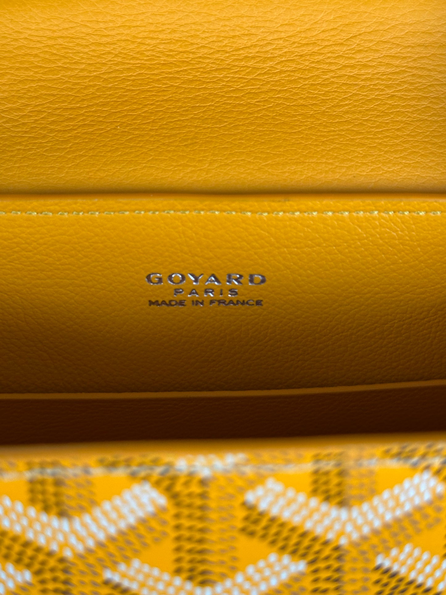 Goyard Yellow Mini Saigon
