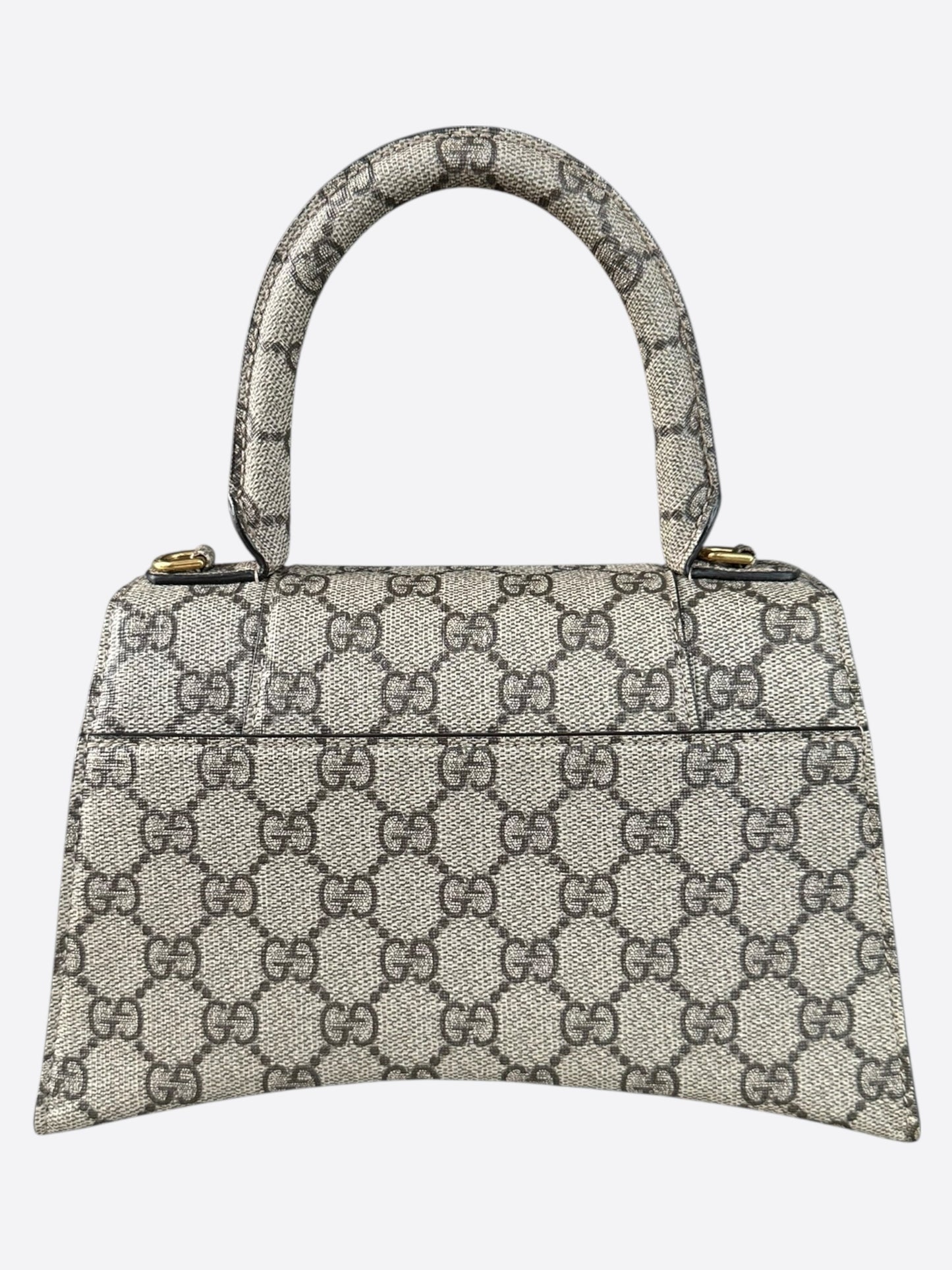 Balenciaga Gucci GG Monogram Hourglass Small Top Handle Bag