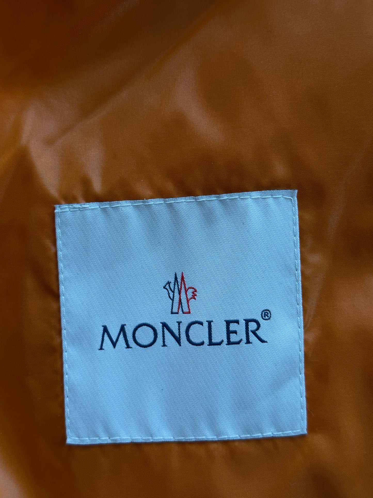 Moncler Fragment Orange & White Hanriot Men's Jacket