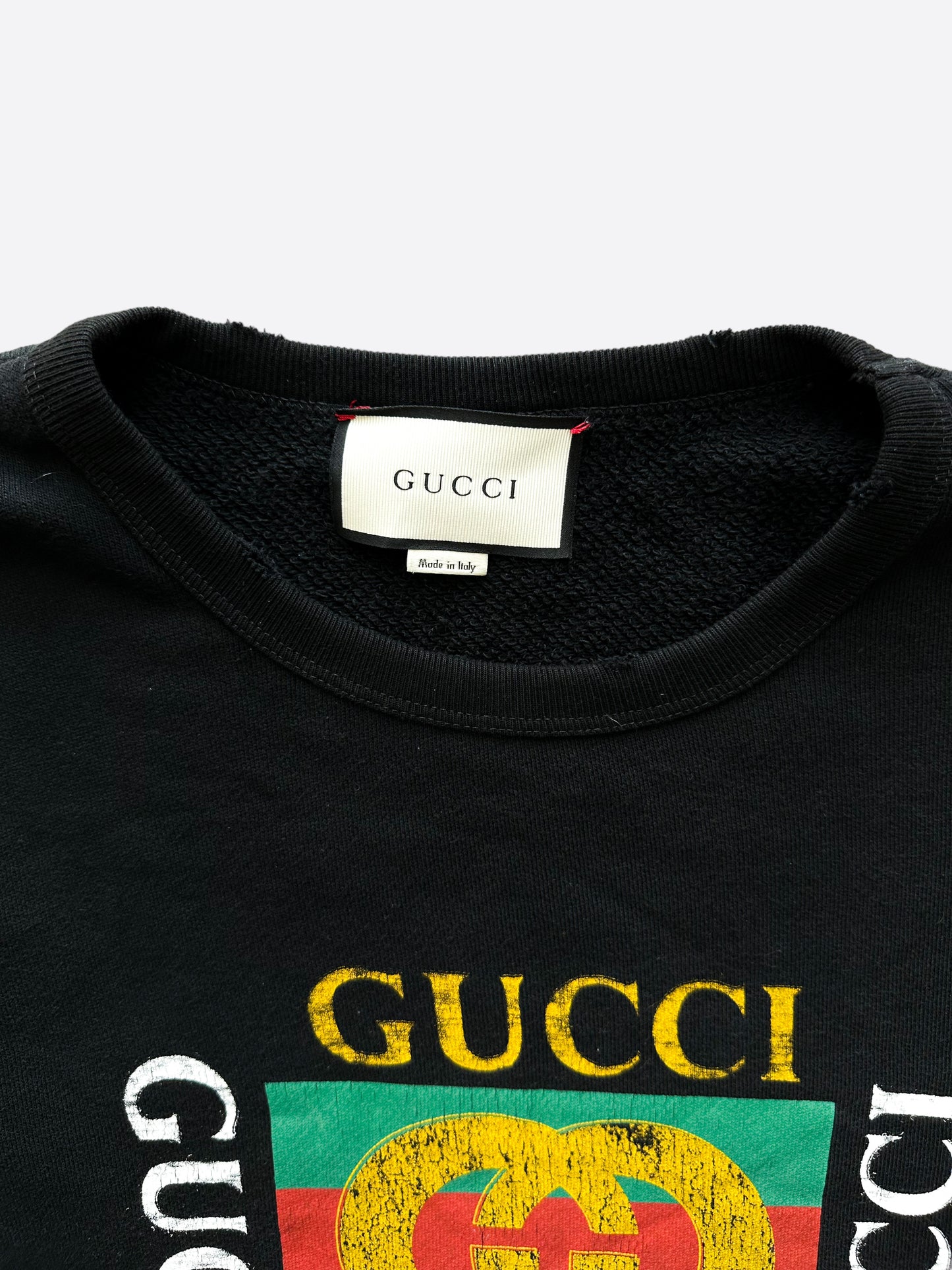Gucci Black Logo Sweater