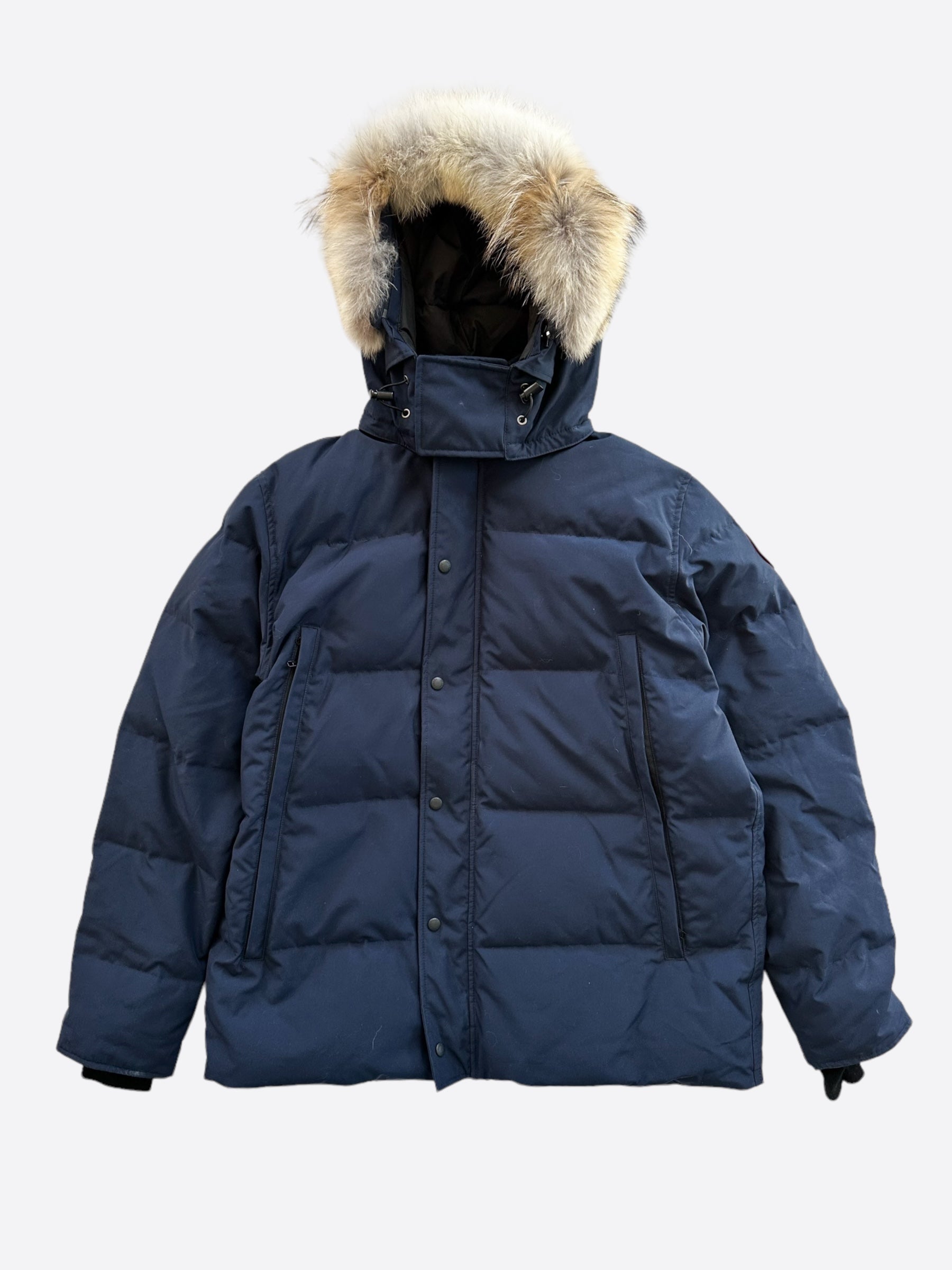 Canada Goose Navy Wyndham Men s Jacket Savonches