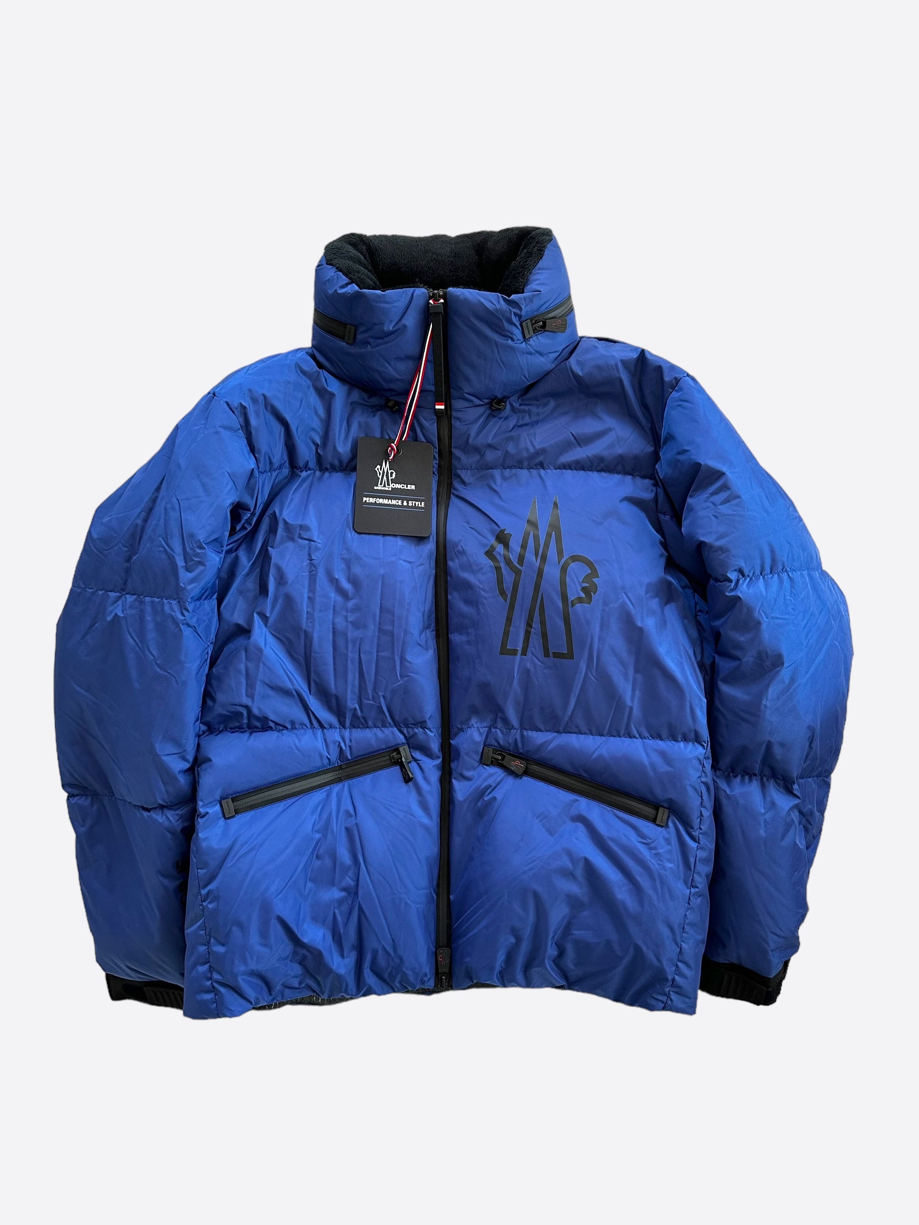 Moncler Blue Black Verdons Men's Jacket – Savonches