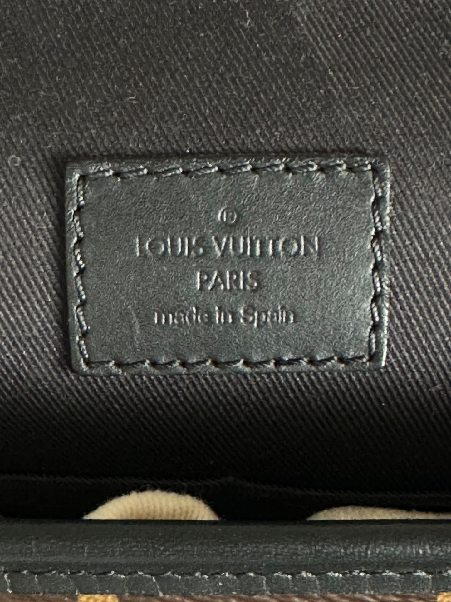 Louis Vuitton Brown Monogram Flap Messenger Bag