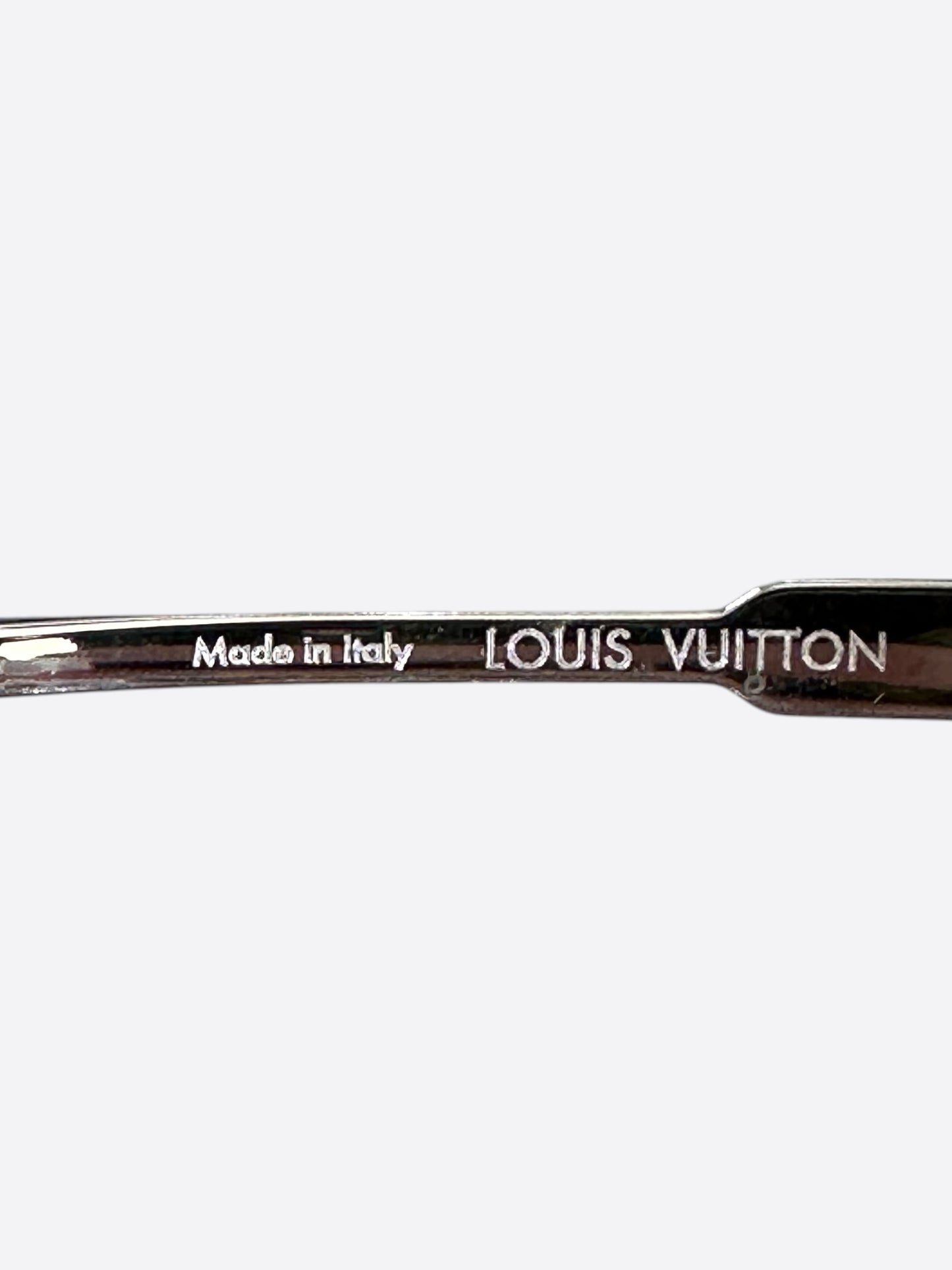 Louis Vuitton Silver Cyclone Metal Sunglasses