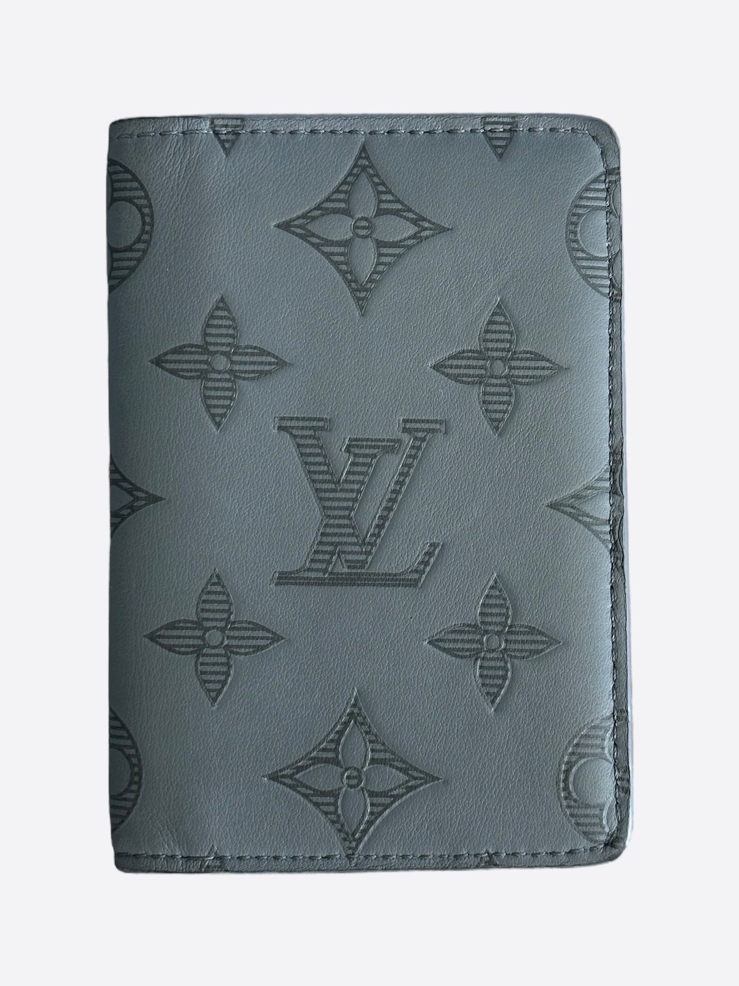 Louis Vuitton Grey Shadow Monogram Pocket Organizer