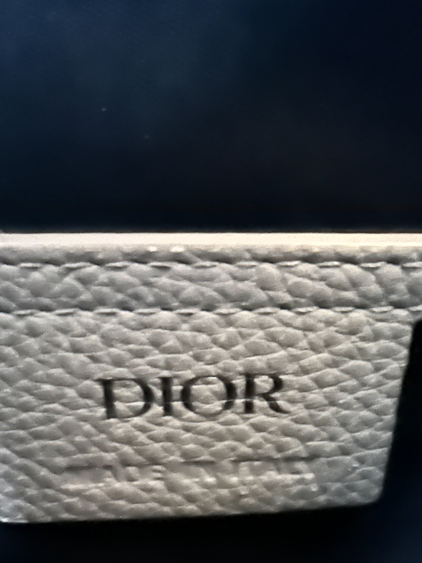 Dior White Oblique Mini Saddle Backpack