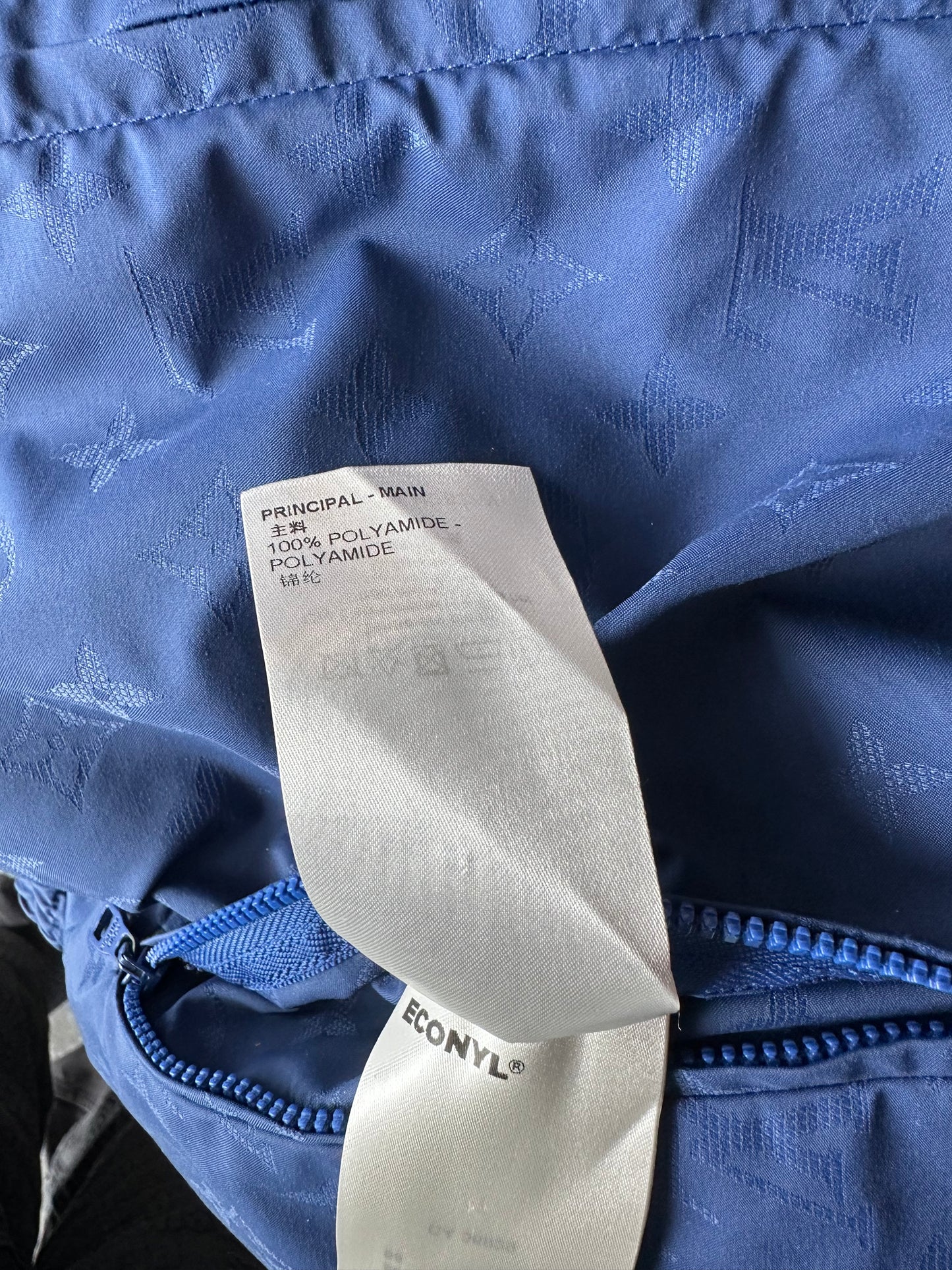 Louis Vuitton Yayoi Kusama Blue Monogram Windbreaker