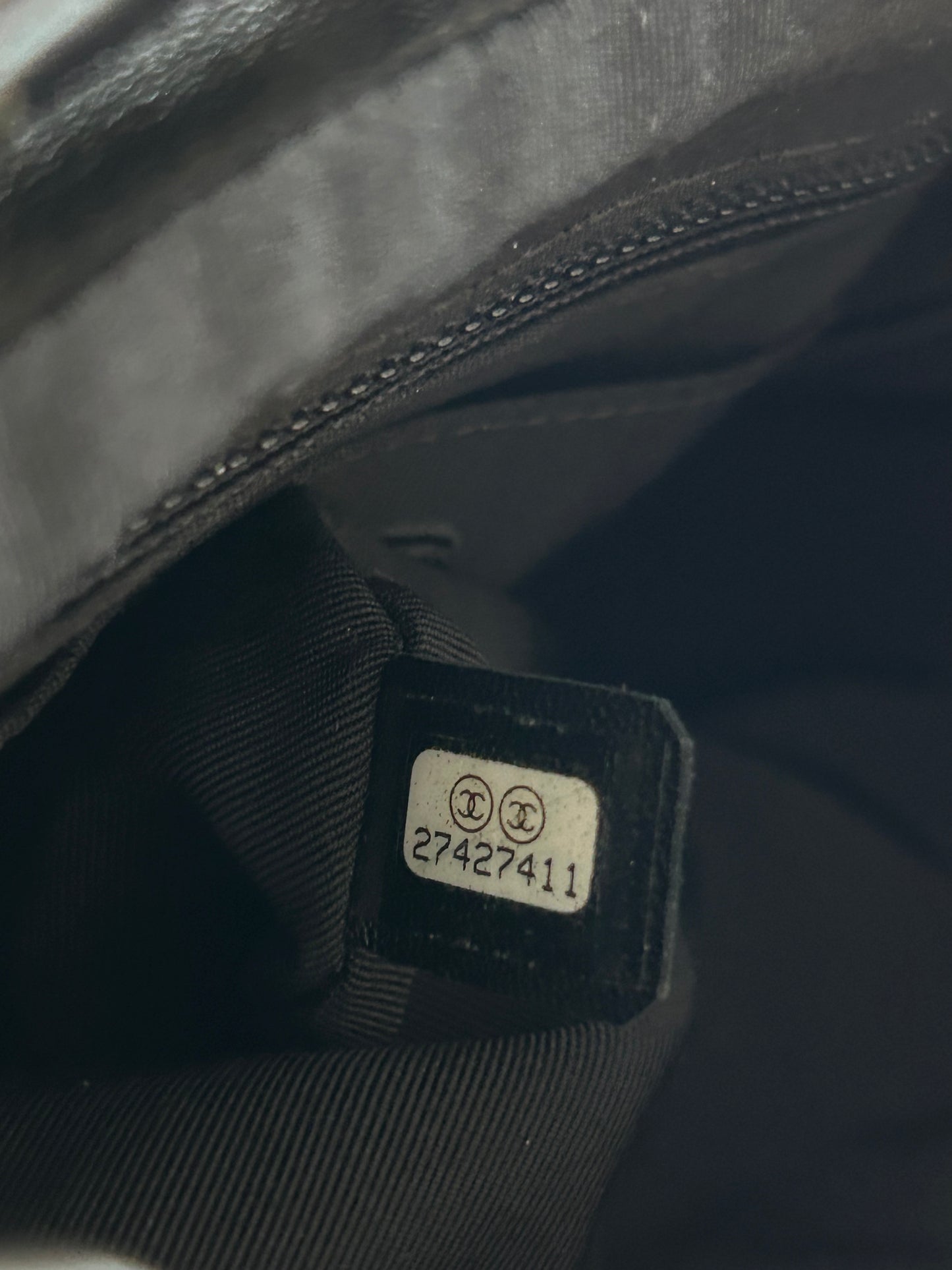 Chanel Black Lambskin Quilted Mini Urban Spirit Backpack