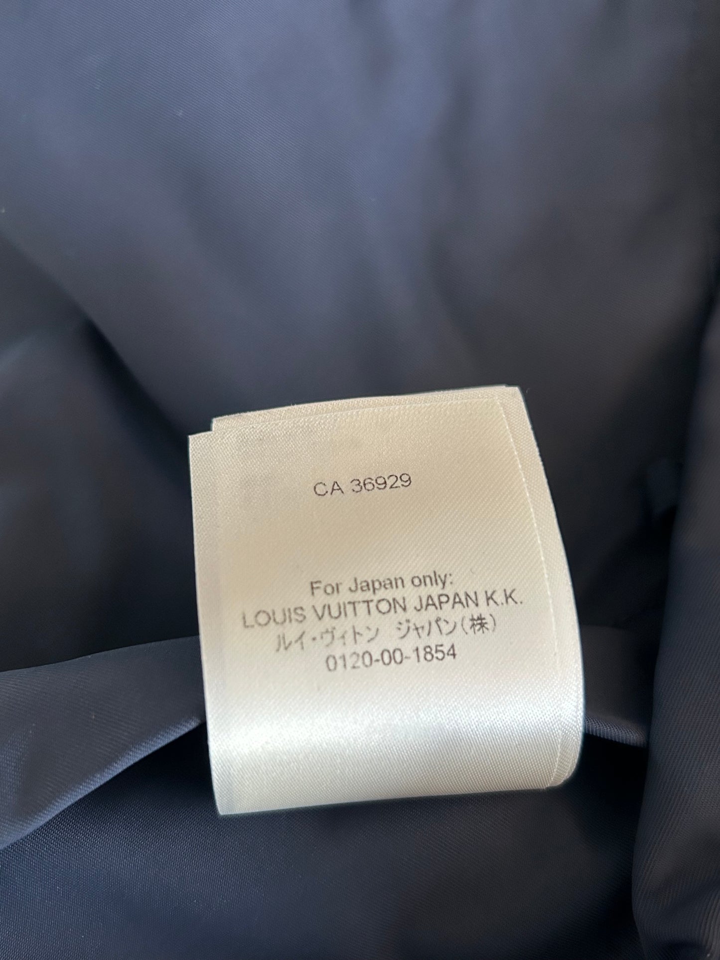 Louis Vuitton Navy Monogram Reversible Windbreaker