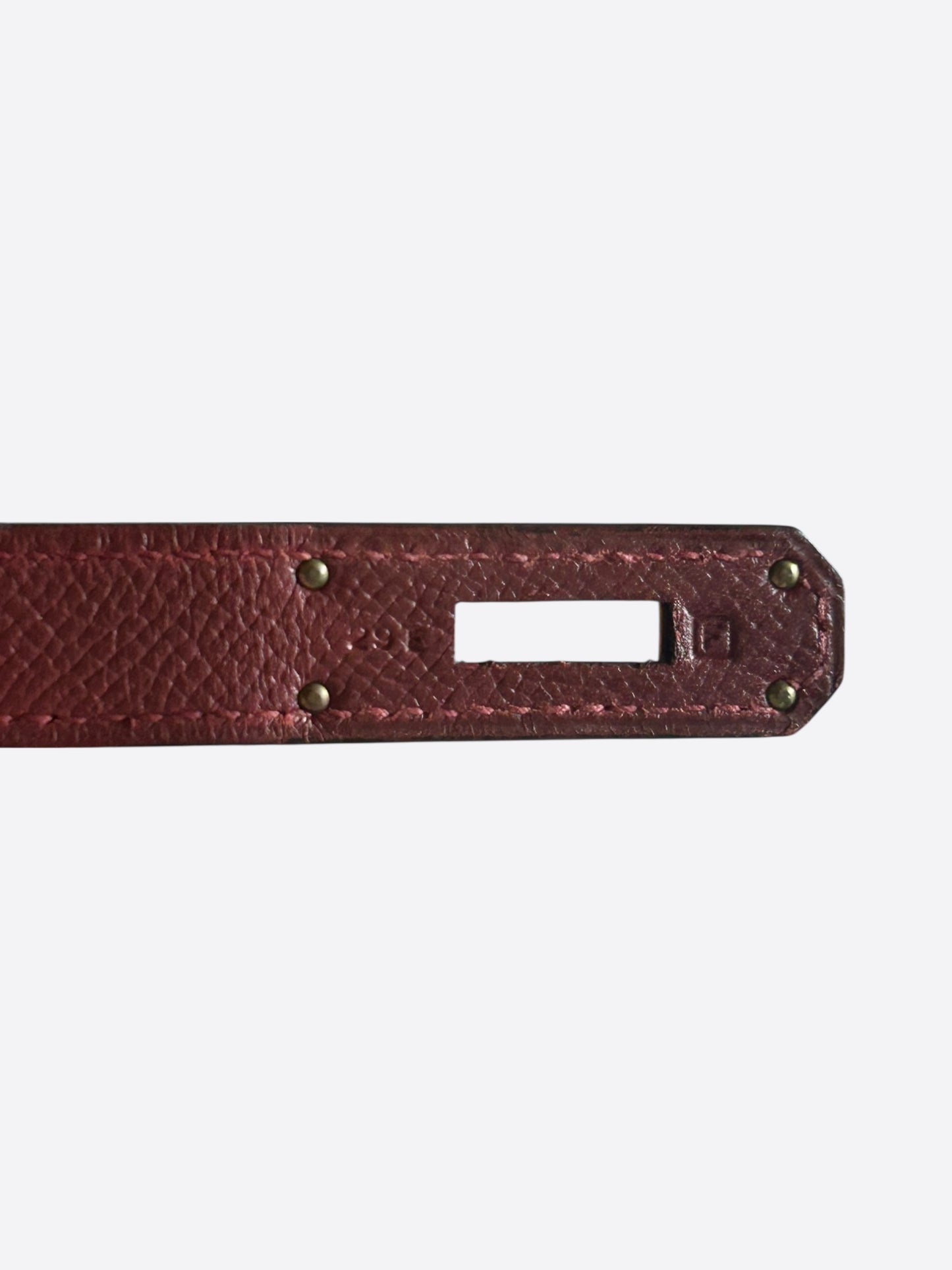 Hermes Rouge H & Gold Hardware Epsom Birkin 35