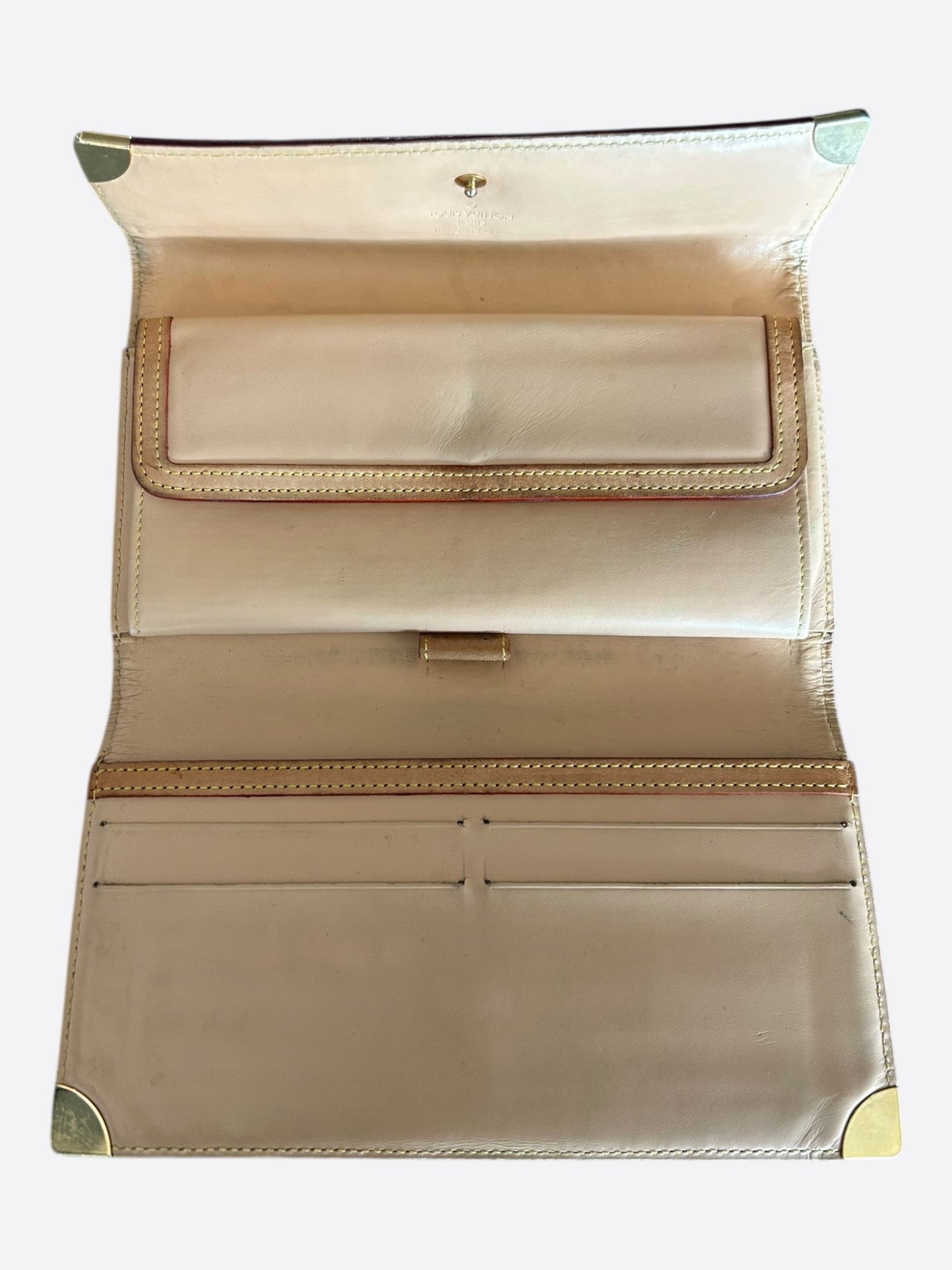 Louis Vuitton Takashi Murakami Black Porte Tresor Wallet