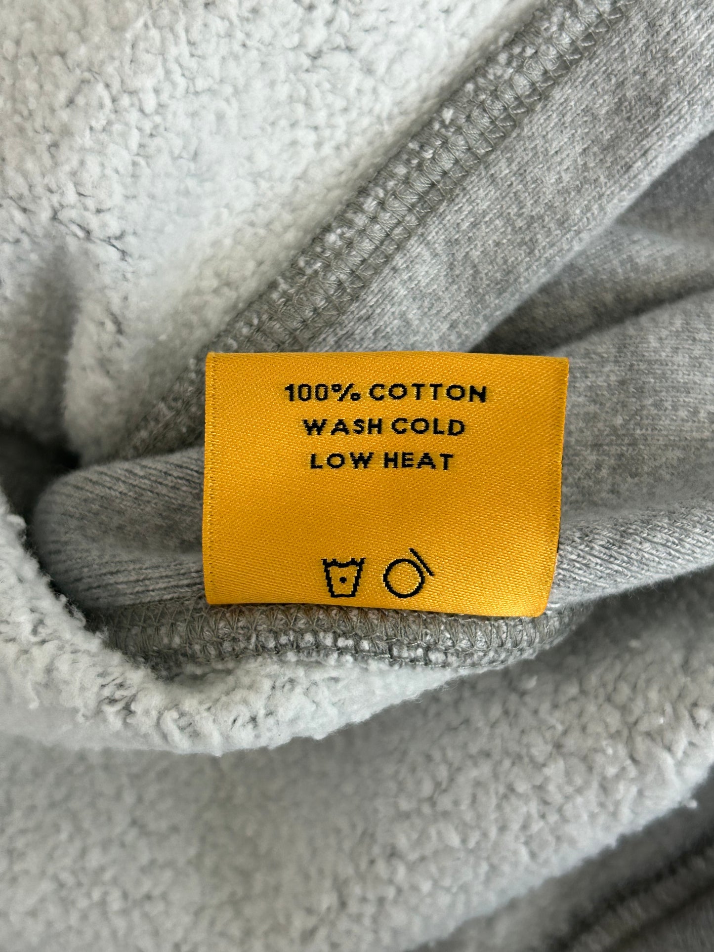 Gallery Dept Grey & Black DEPT Logo Cut Off Hoodie