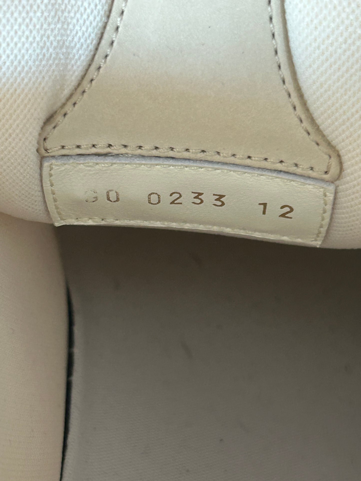 Louis Vuitton Tan & White Skate Trainers