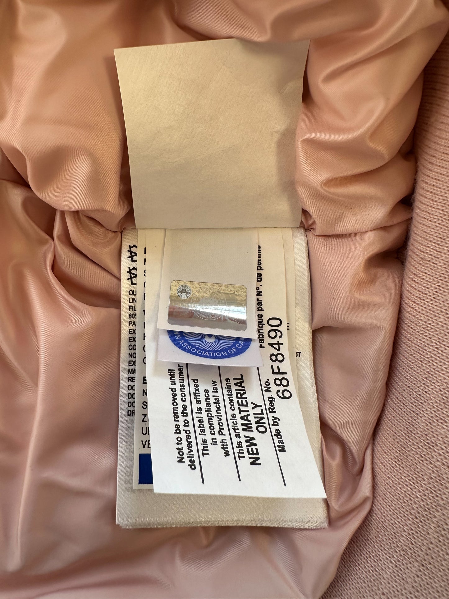 Canada Goose OVO Satin Pink Embroidered Chilliwack Men's Jacket