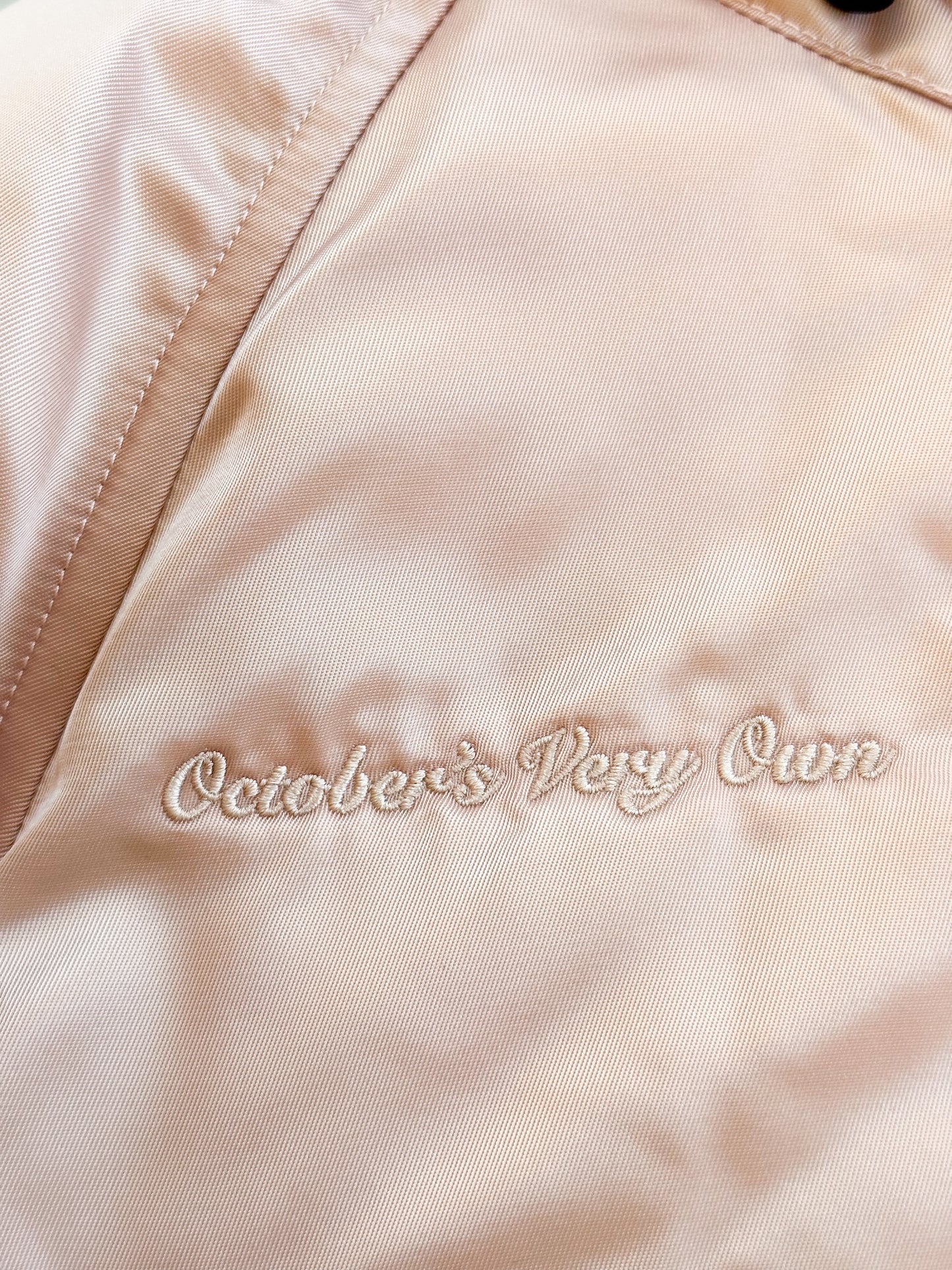 Canada Goose OVO Satin Pink Embroidered Chilliwack Women's Jacket