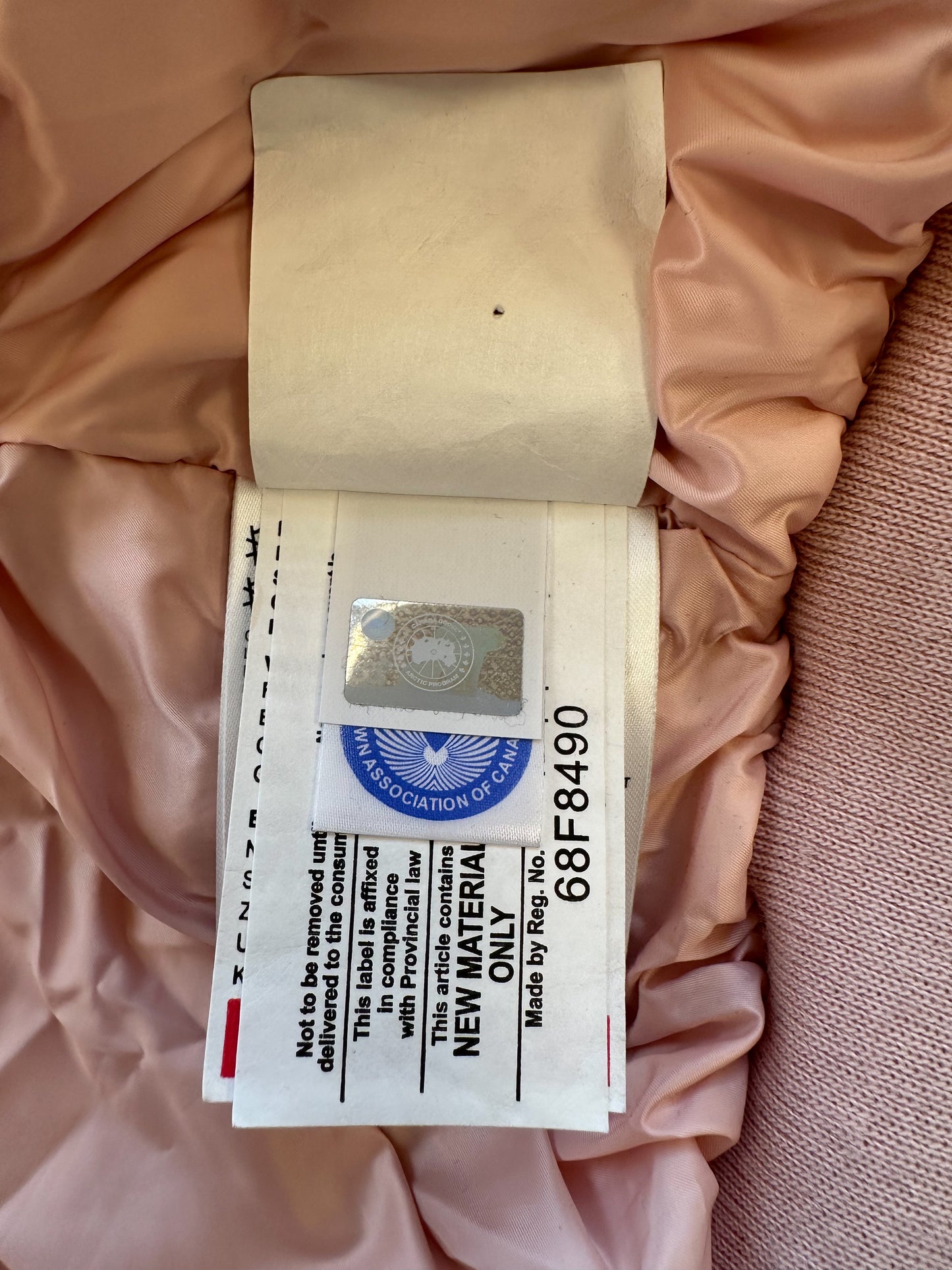 Canada Goose OVO Satin Pink Embroidered Chilliwack Women's Jacket