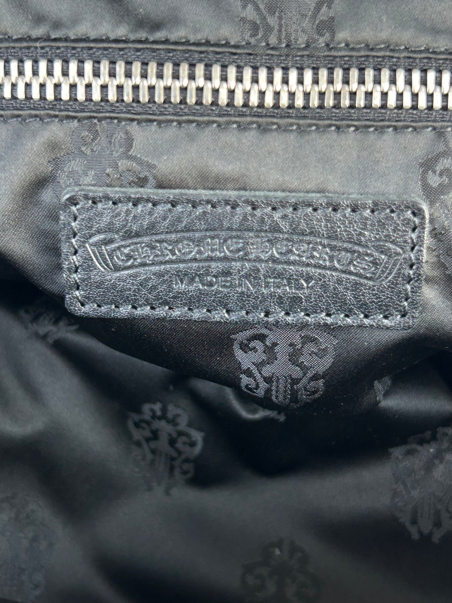 Chrome Hearts Black Stencil Mochita Bag