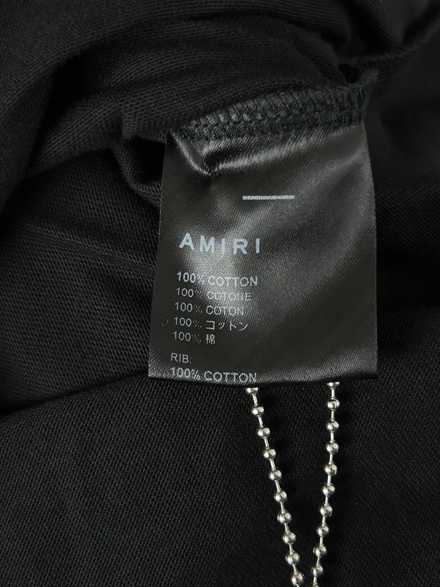 Amiri Black & White Arts District T-Shirt