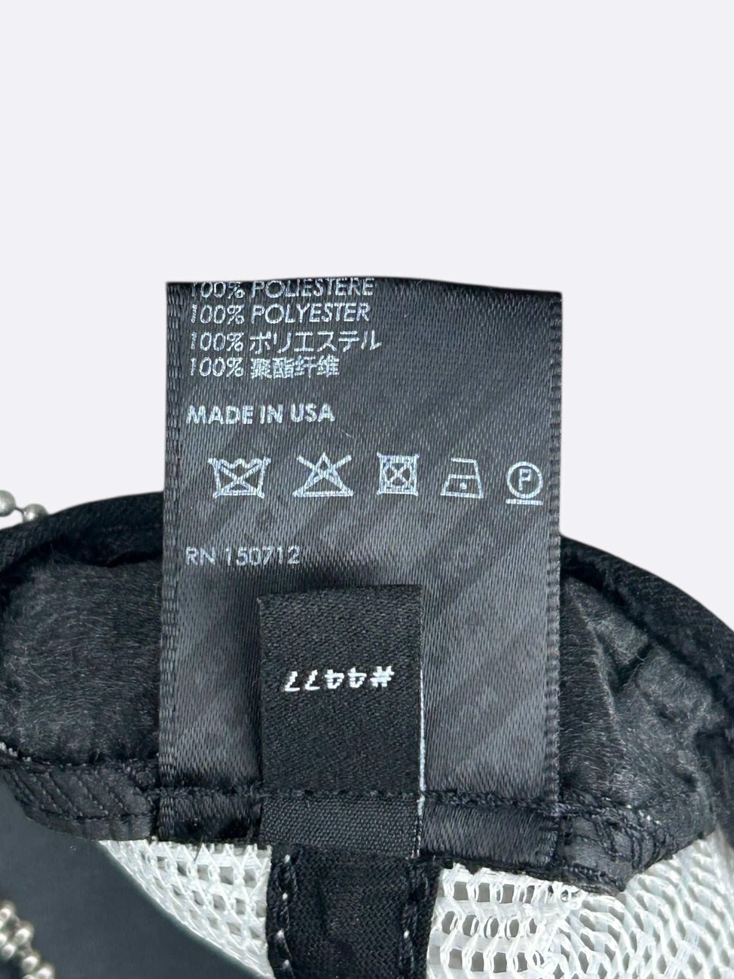 Amiri Light Grey & White Arts District Trucker Hat