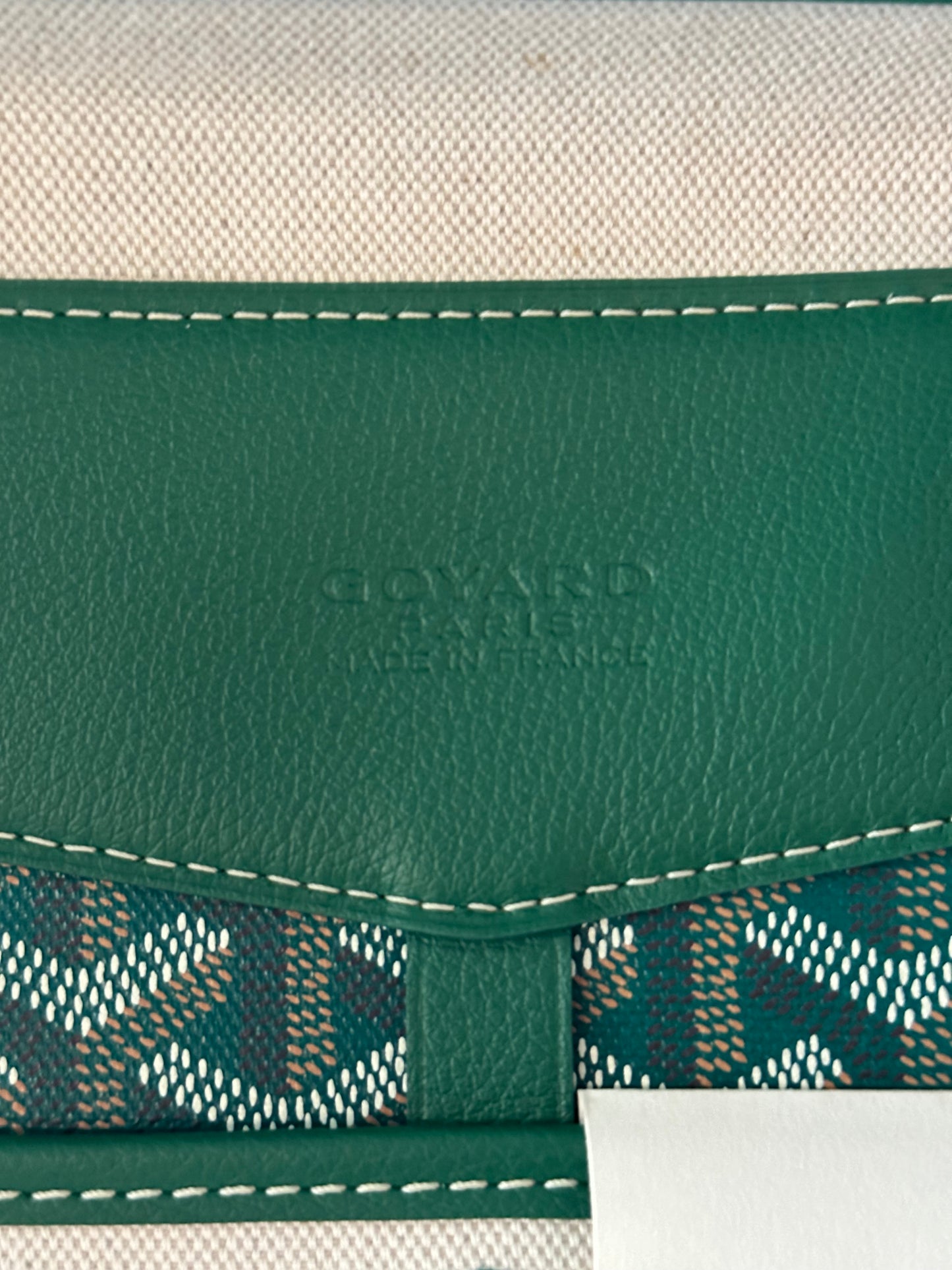 Goyard Green Cisalpin Backpack