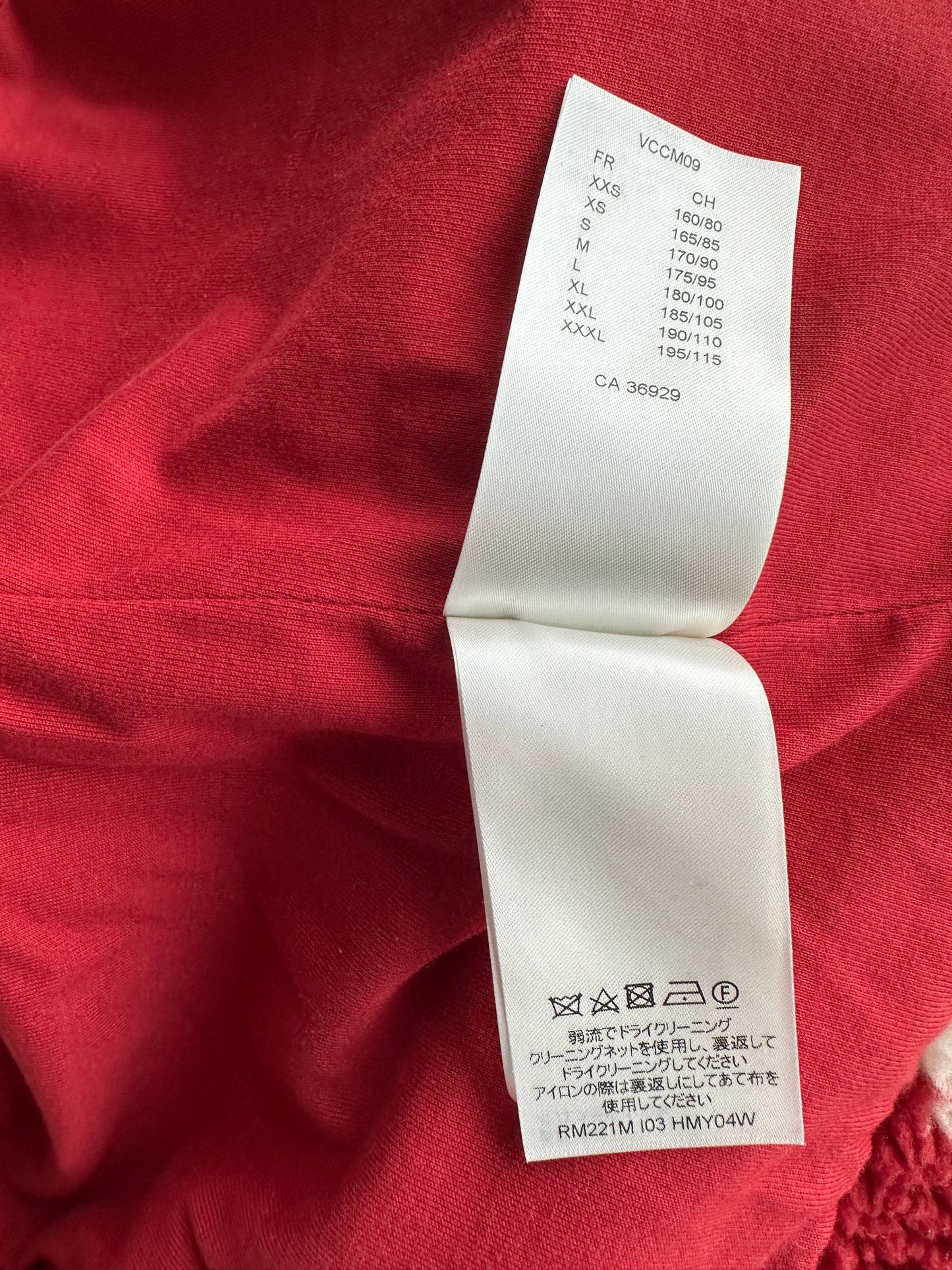 Louis Vuitton Nigo Red & White Checkered Fleece Jacket