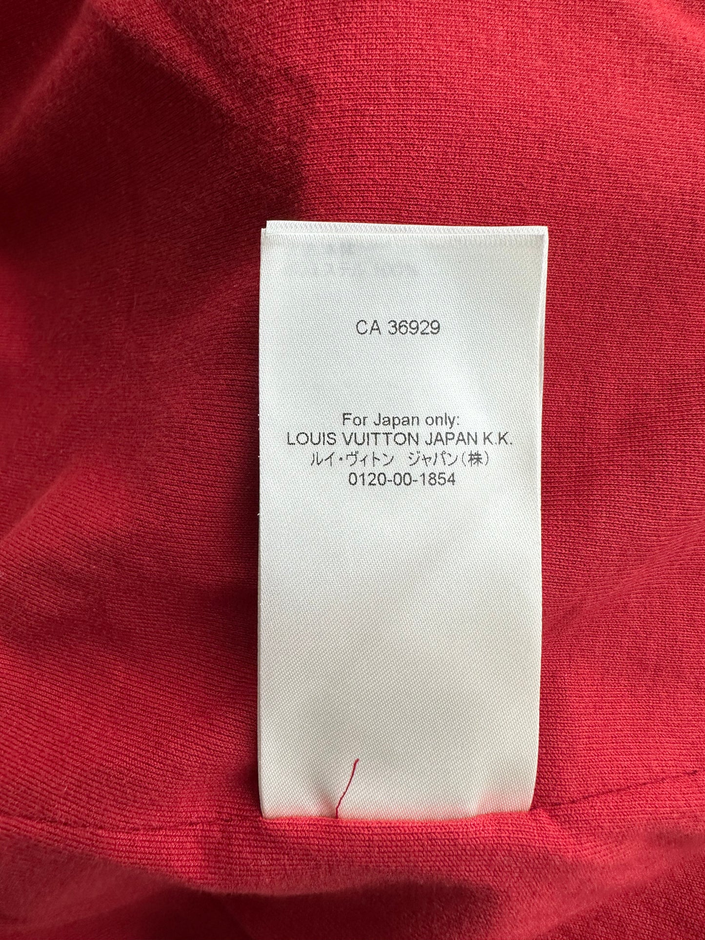 Louis Vuitton Nigo Red & White Checkered Fleece Jacket