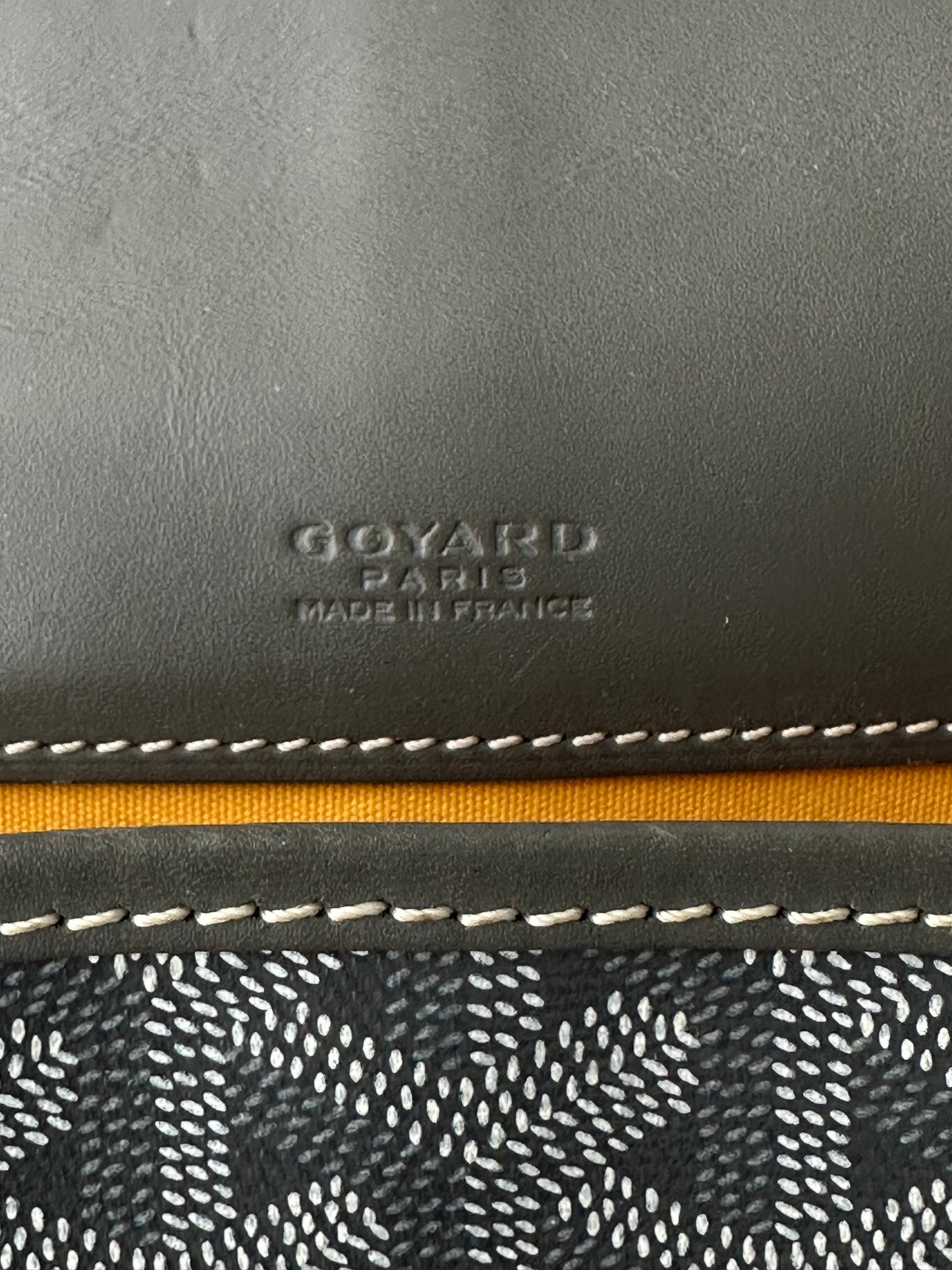 Goyard Grey Belvedere Messenger Bag