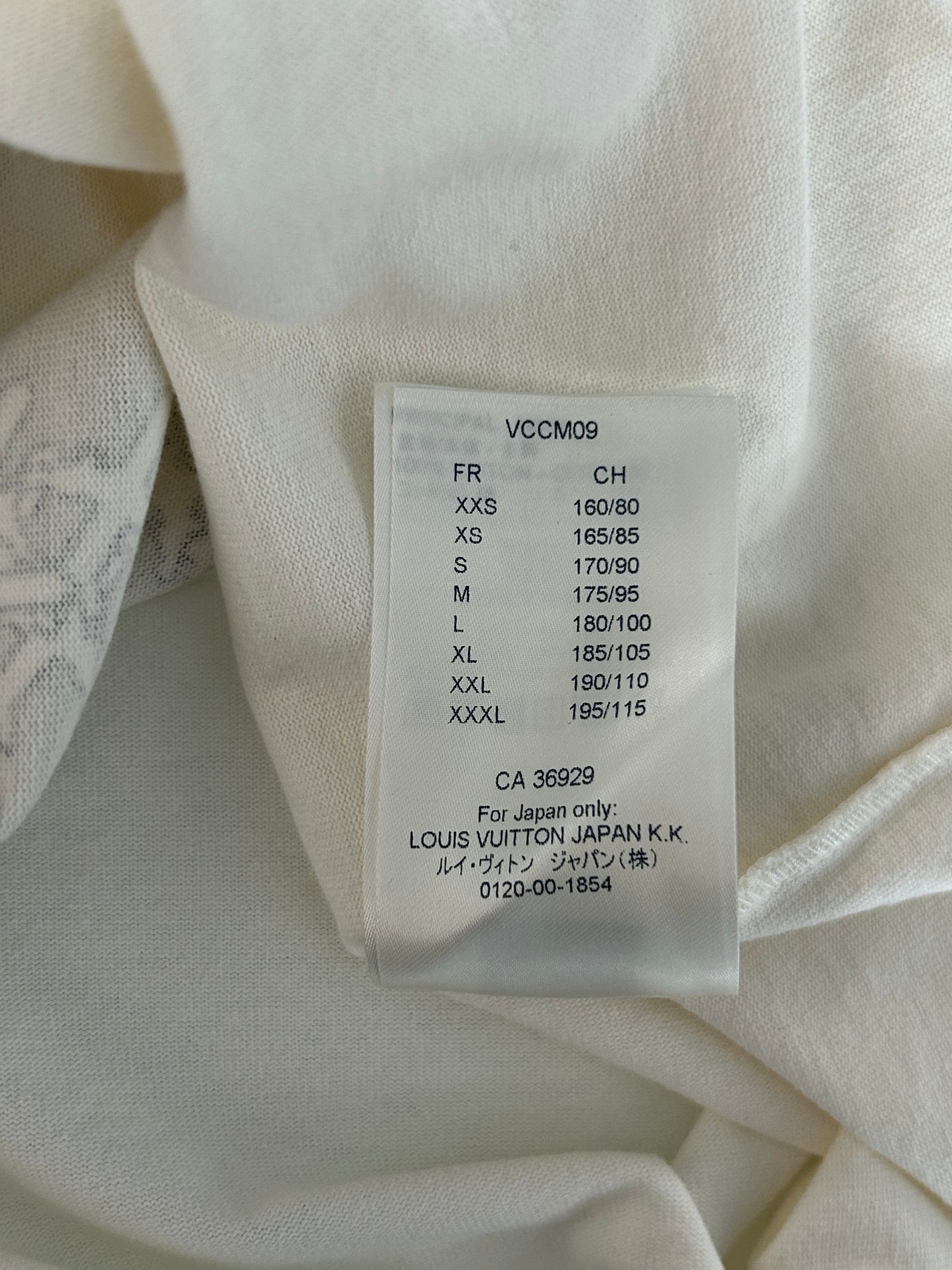 Louis Vuitton White & Black Planes Logo T-Shirt