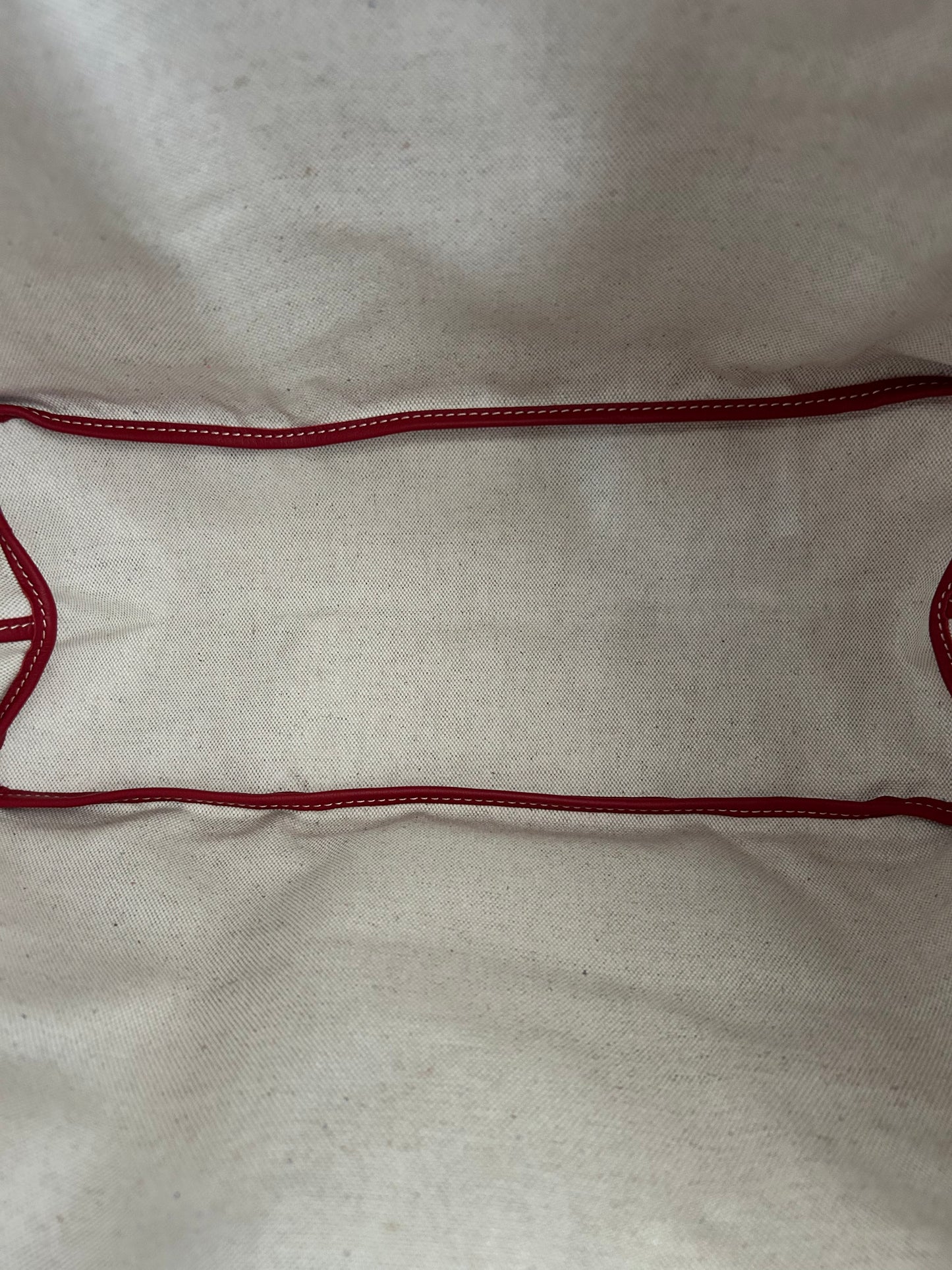 Goyard Red St. Louis Tote Bag