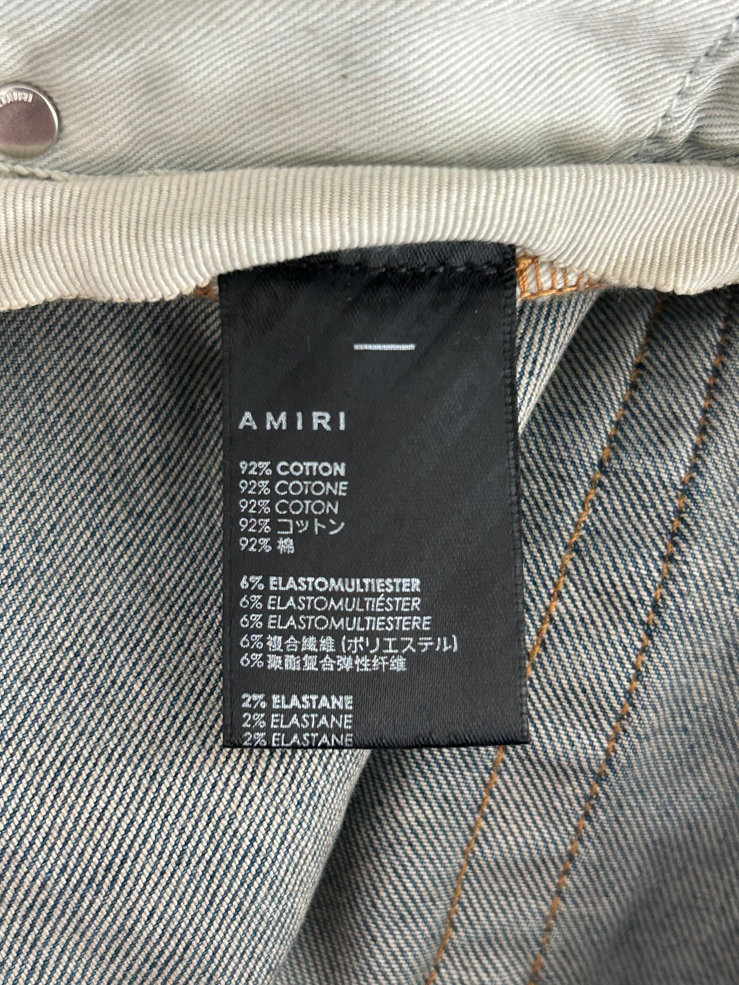 Amiri Clay Indigo Thrasher Plus Jeans