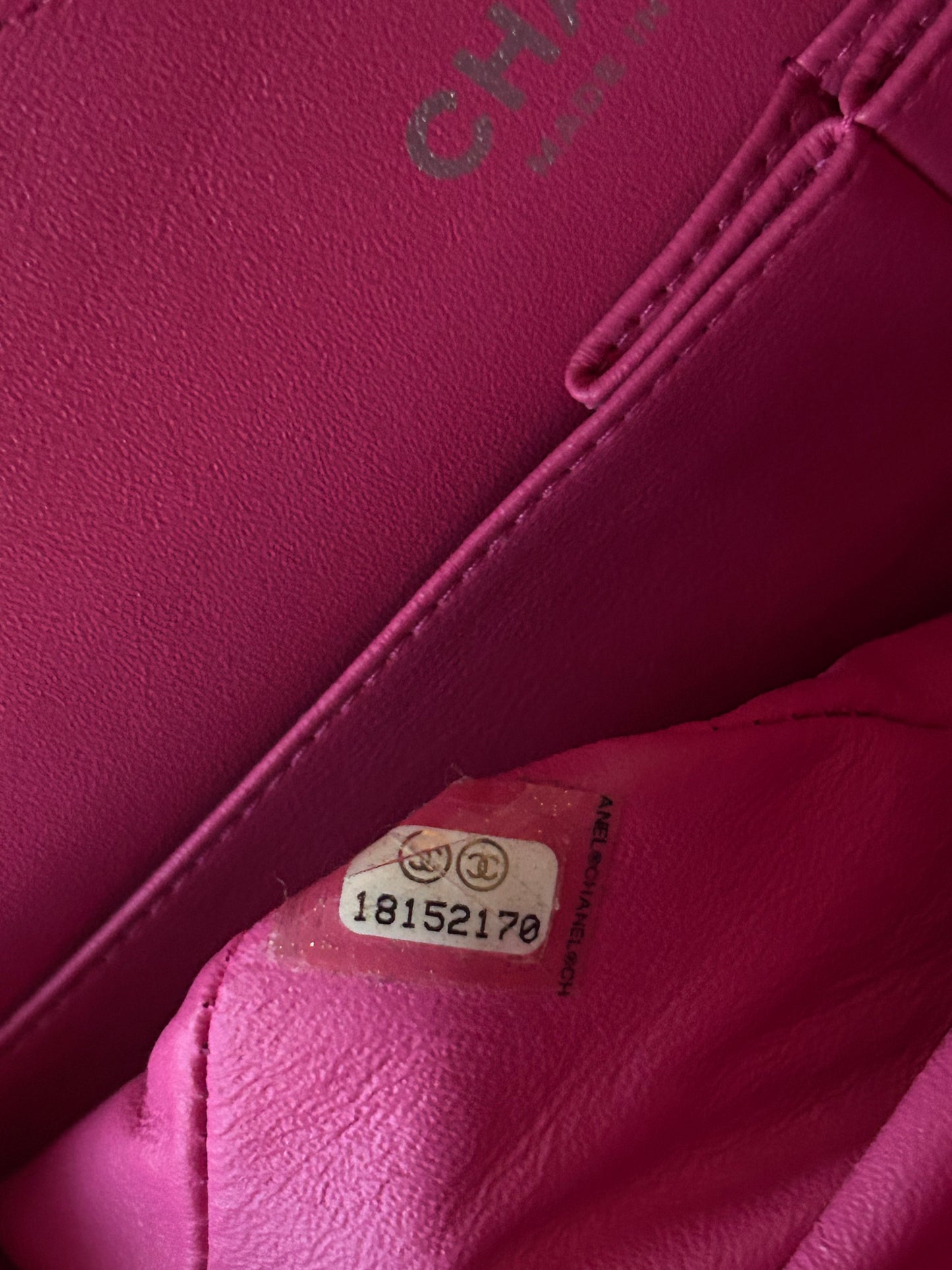 Chanel Pink Caviar Quilted Medium Flap Bag