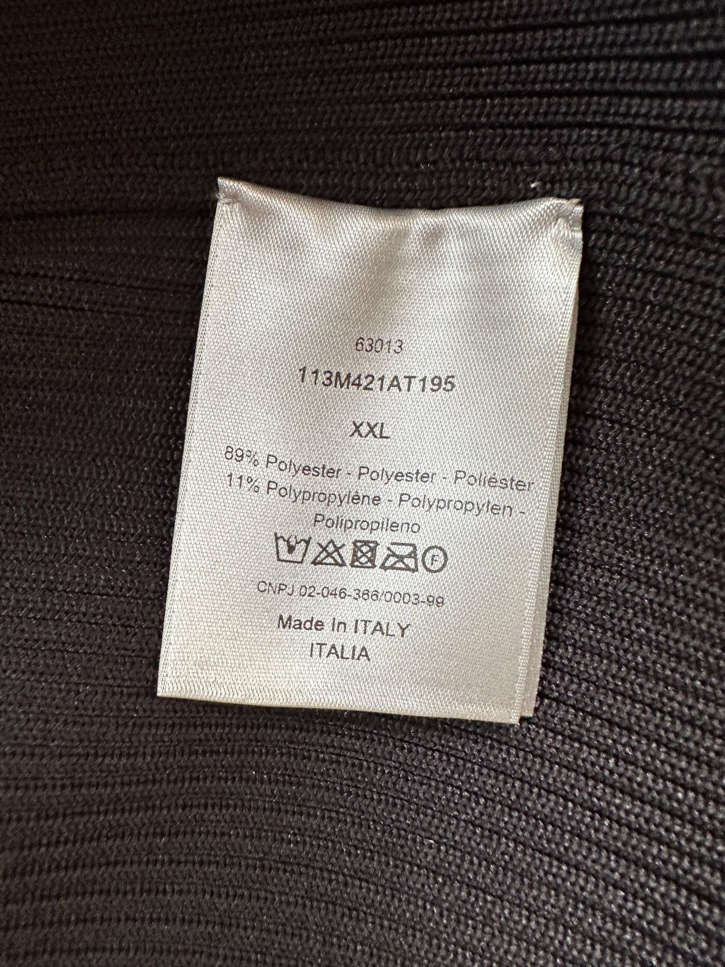 Dior Black & White Oblique Zip Up Track Jacket