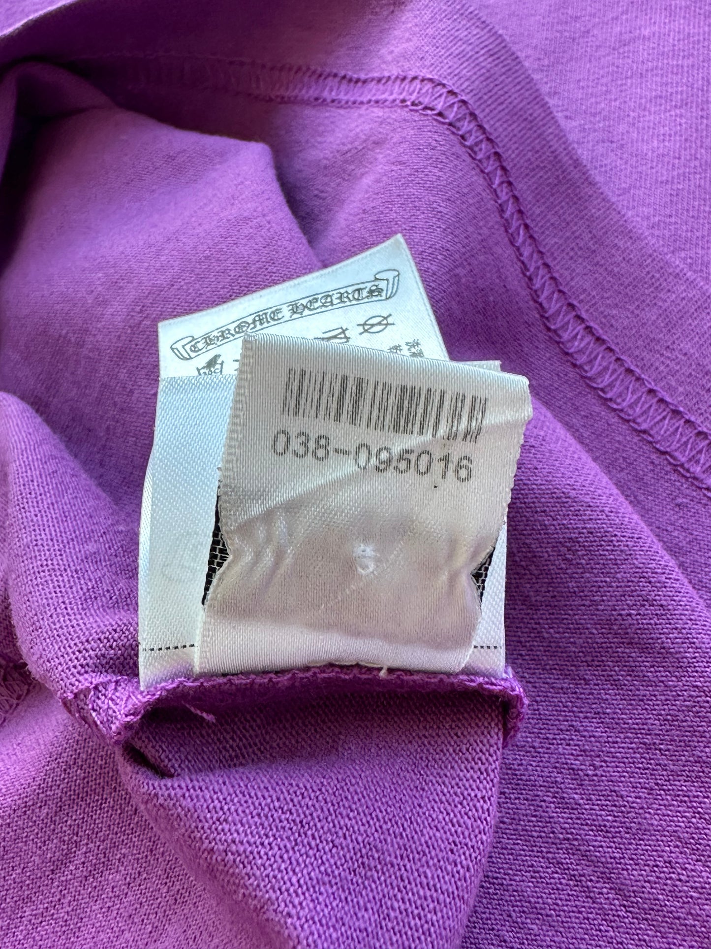 Chrome Hearts Matty Boy Purple More Not Less Longsleeve T-Shirt