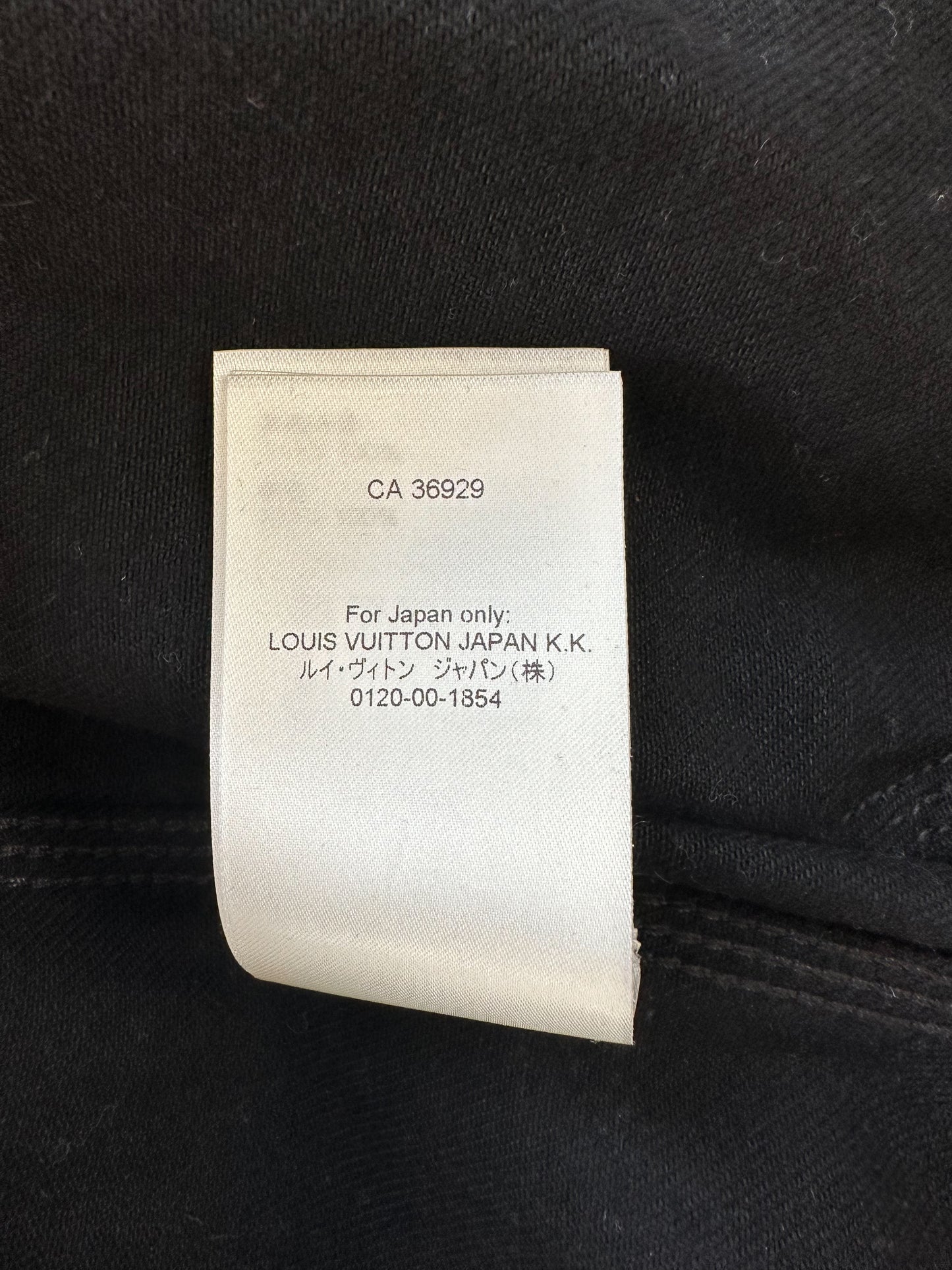 Louis Vuitton Black Monogram Carpenter Hooded Jacket