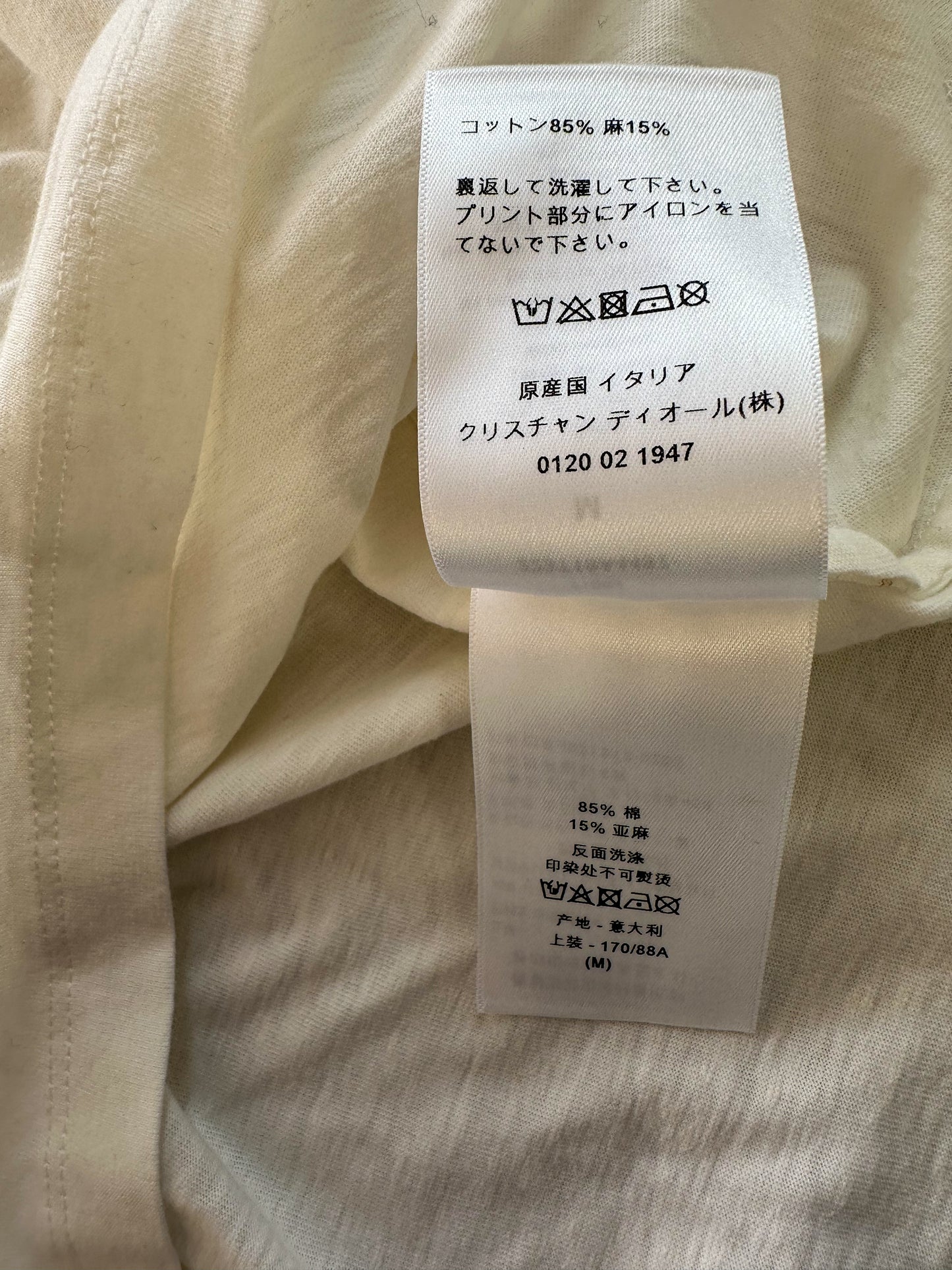 Dior White Dior Vibe Embroidered Women's T-Shirt