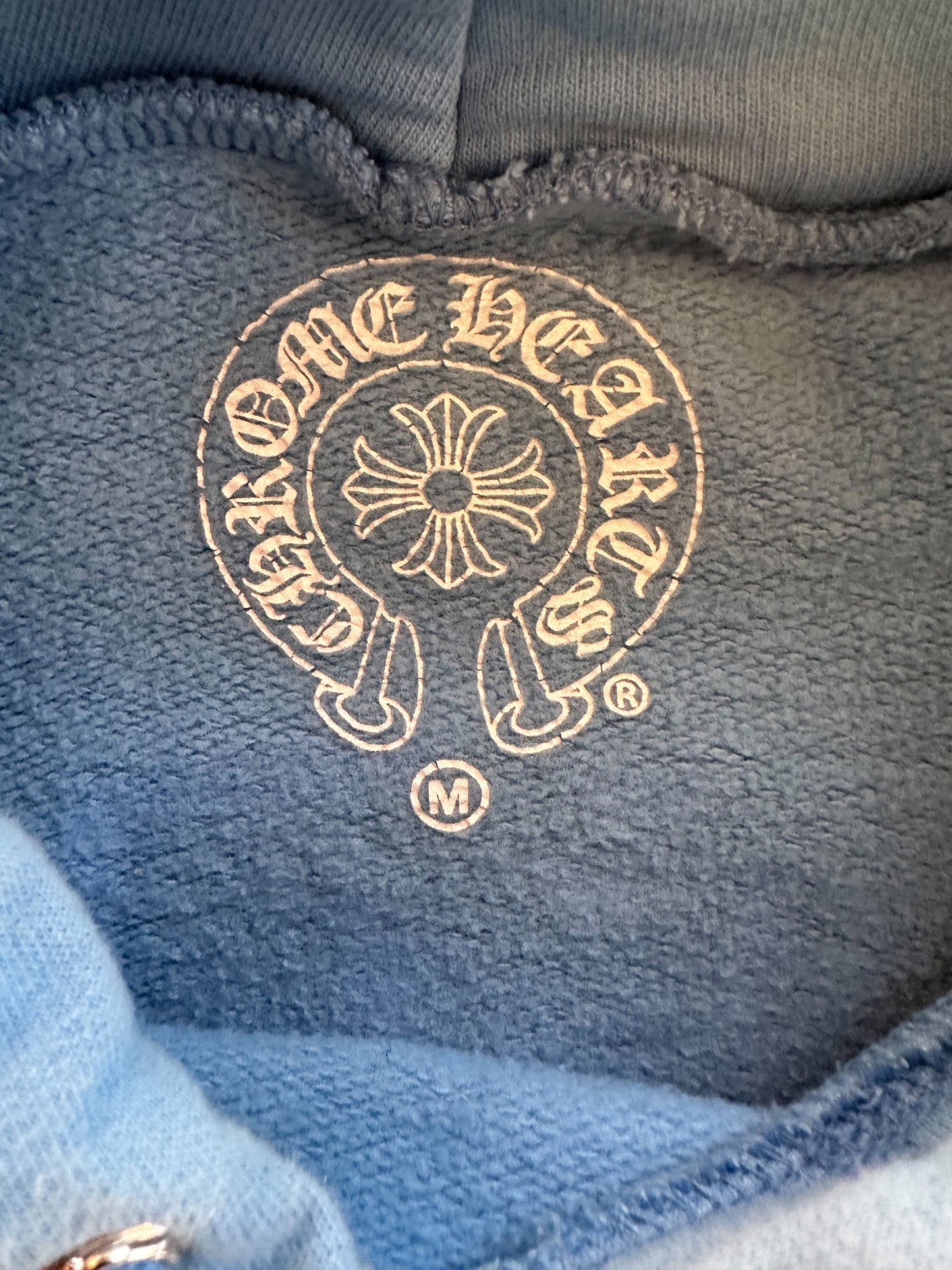 Chrome Hearts Blue Miami Exclusive Girls Love Chrome Hoodie