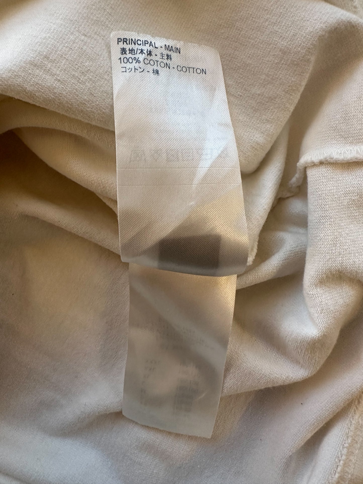 Louis Vuitton White Smoke Logo T-Shirt