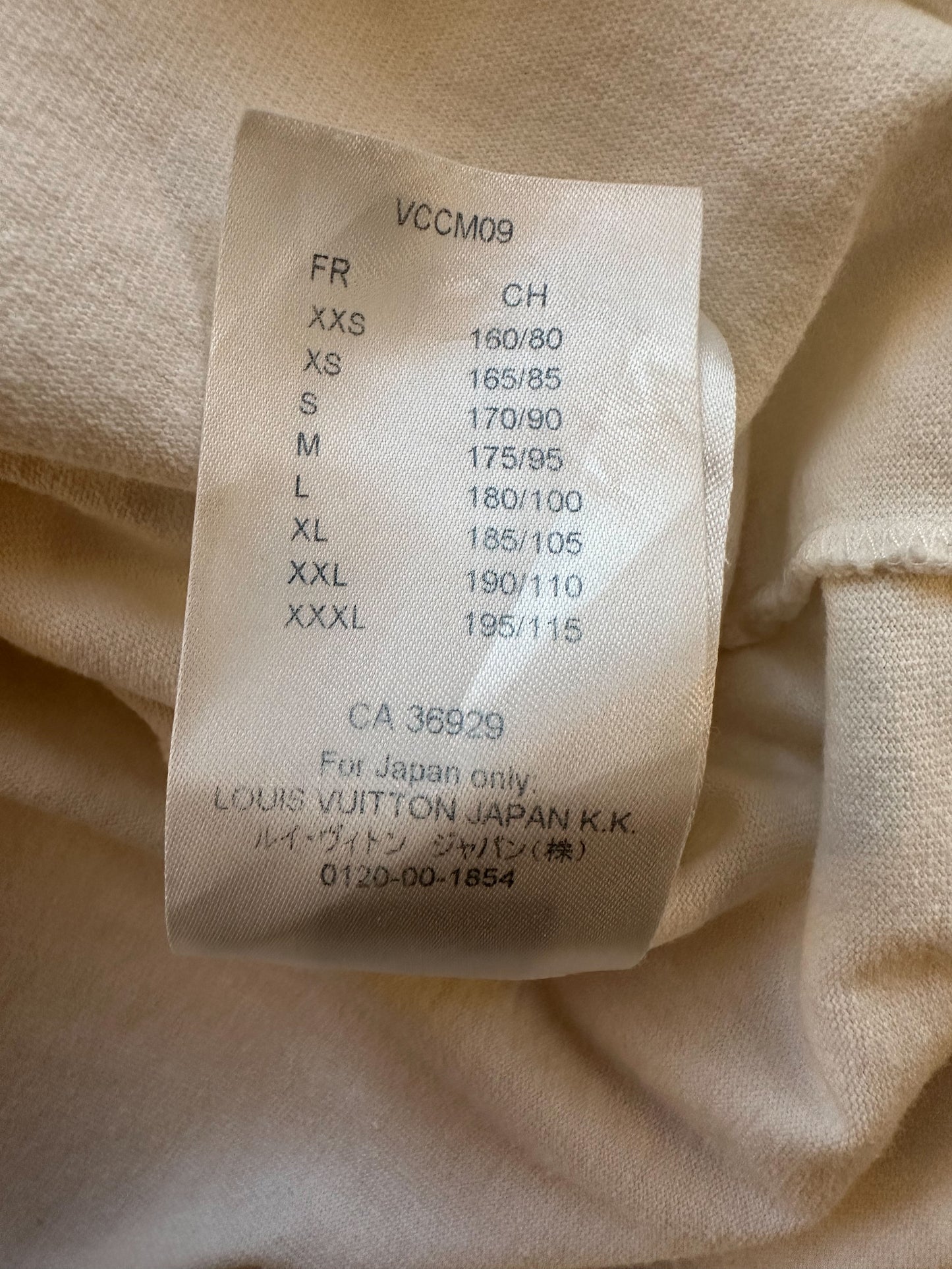 Louis Vuitton White Smoke Logo T-Shirt