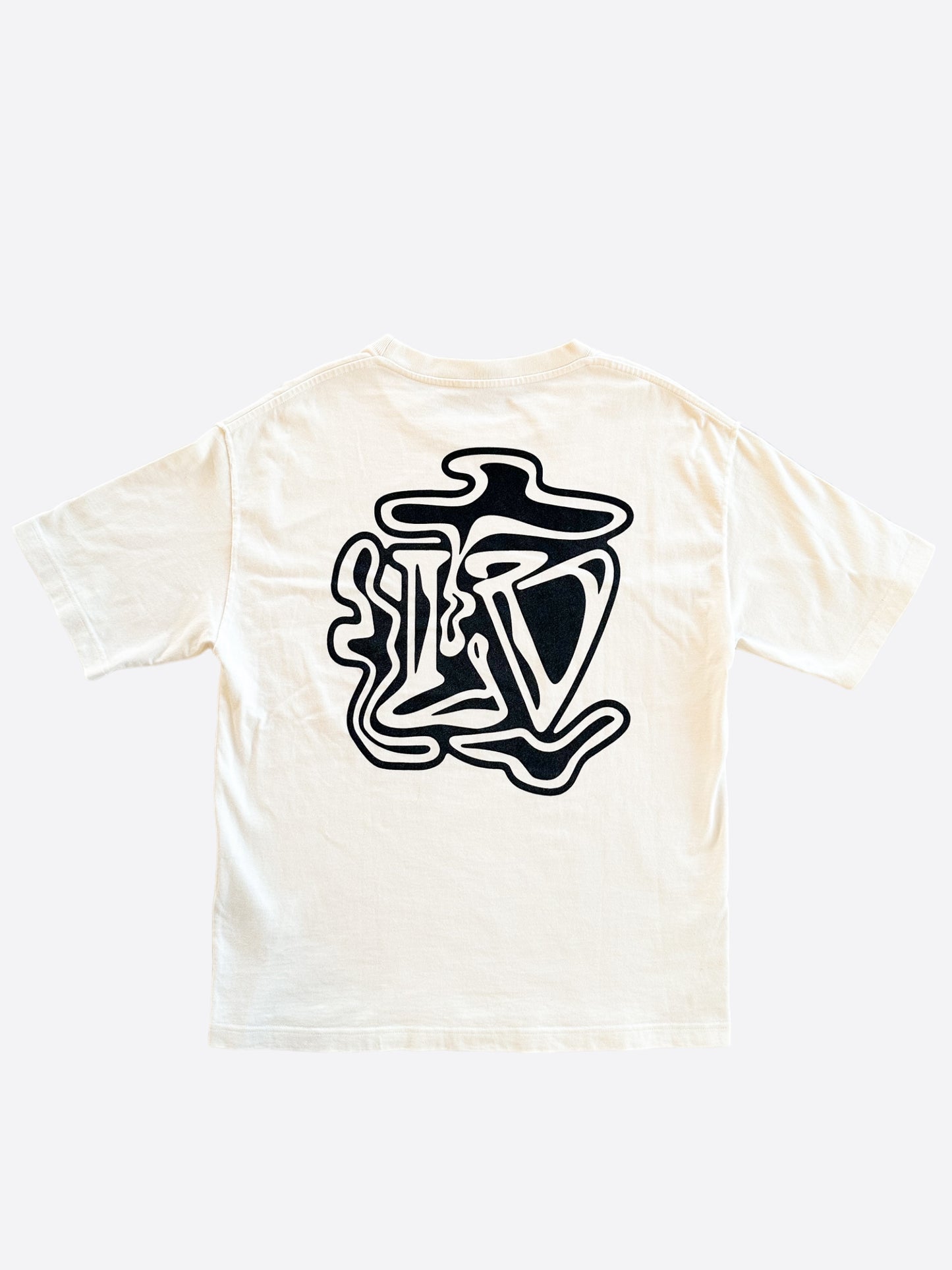 Louis Vuitton White Smoke Logo T-Shirt