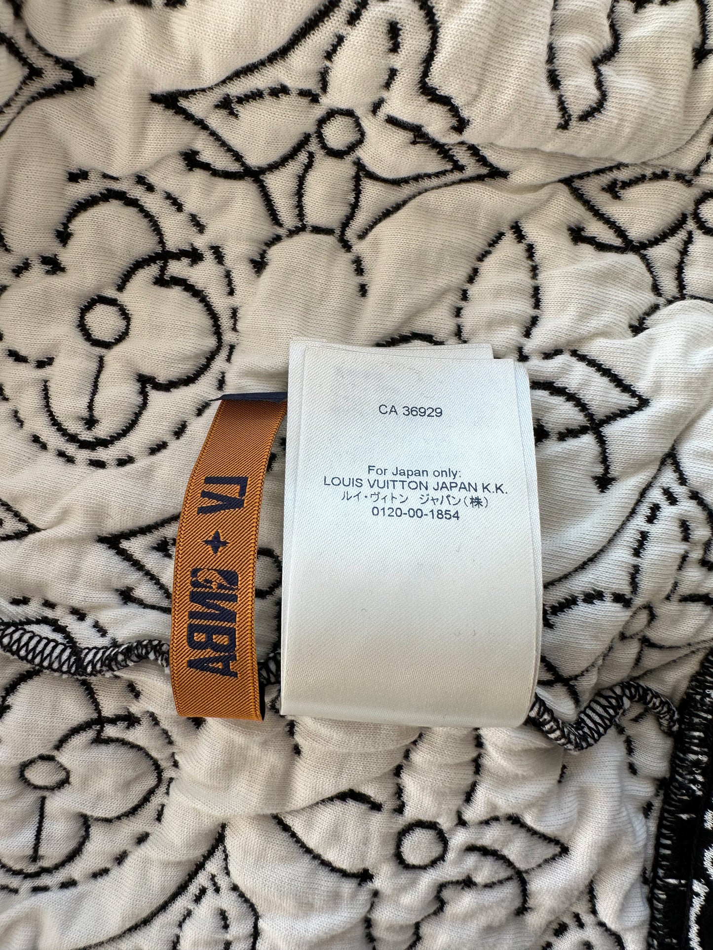 Louis Vuitton Black & White NBA Monogram Zip Up Hoodie