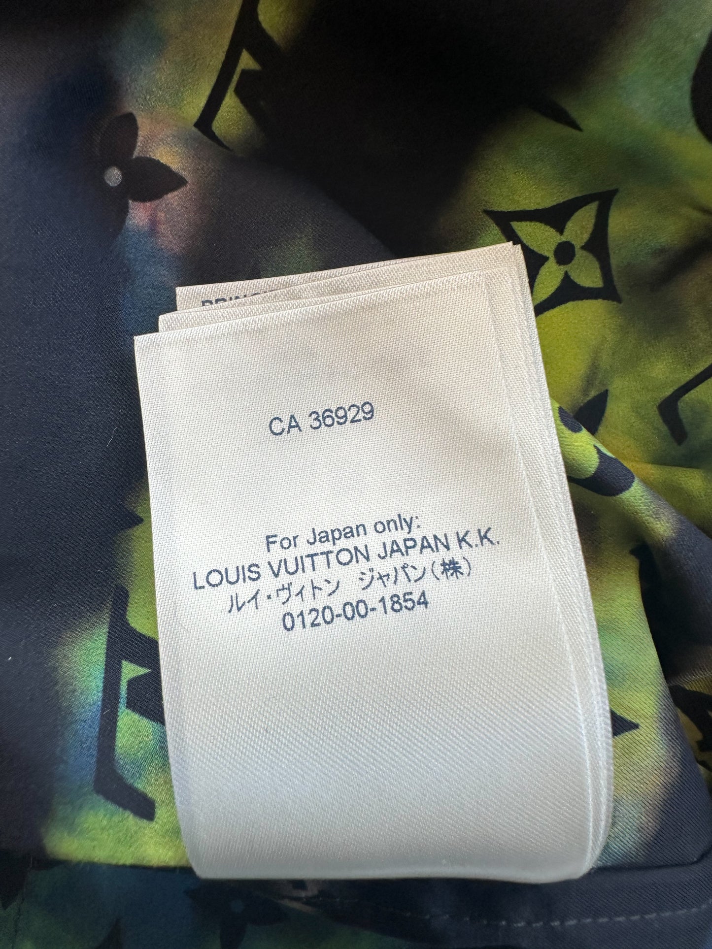 Louis Vuitton Tie-Dye Camo Monogram Windbreaker