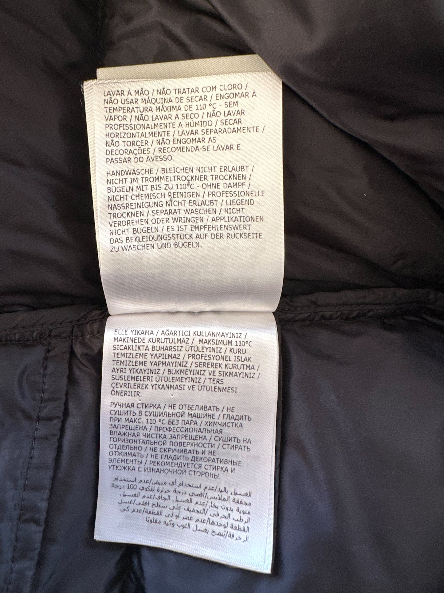 Moncler Fragment Black Hotze Puffer Jacket