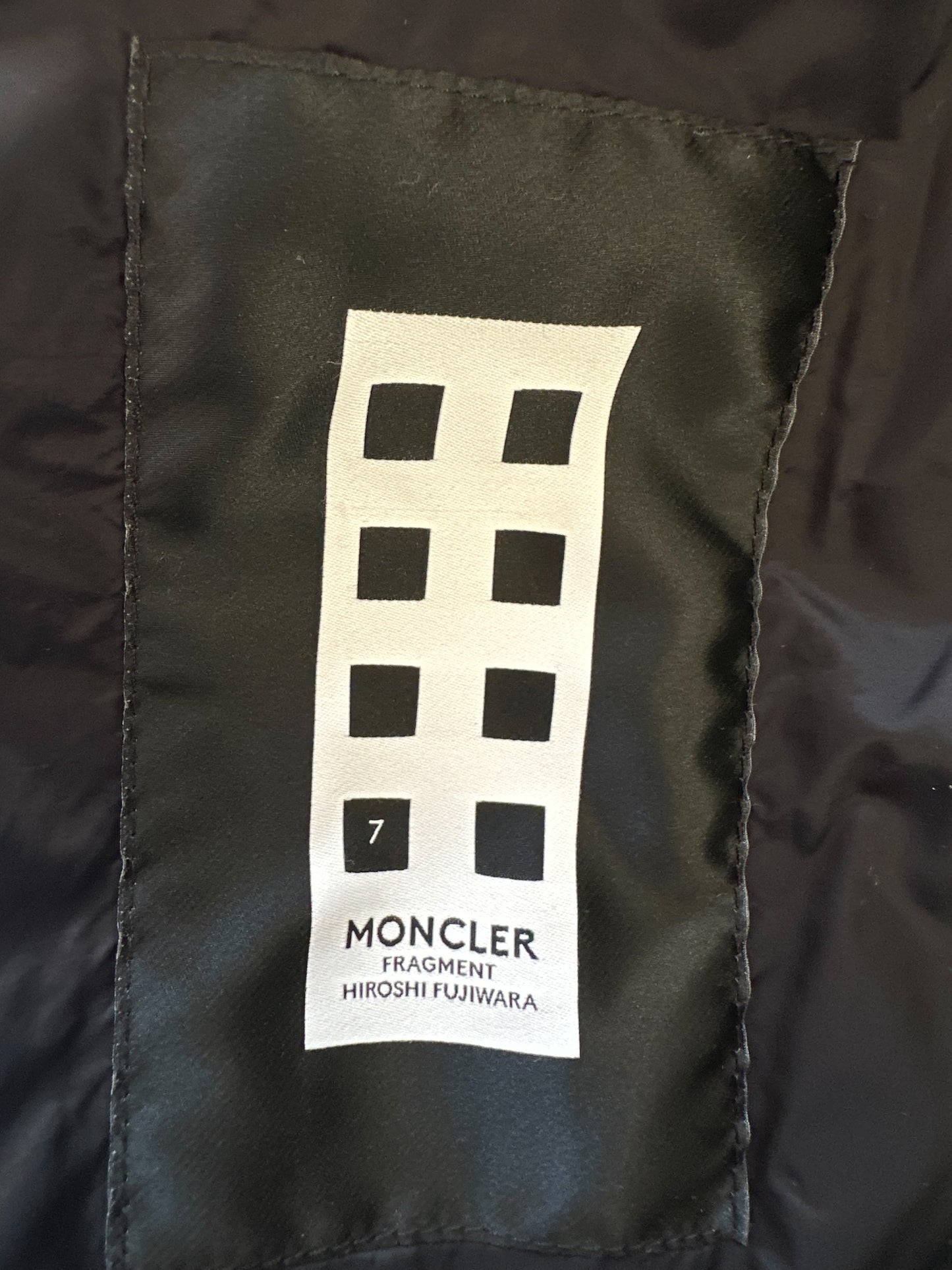 Moncler Fragment Black Hotze Puffer Jacket