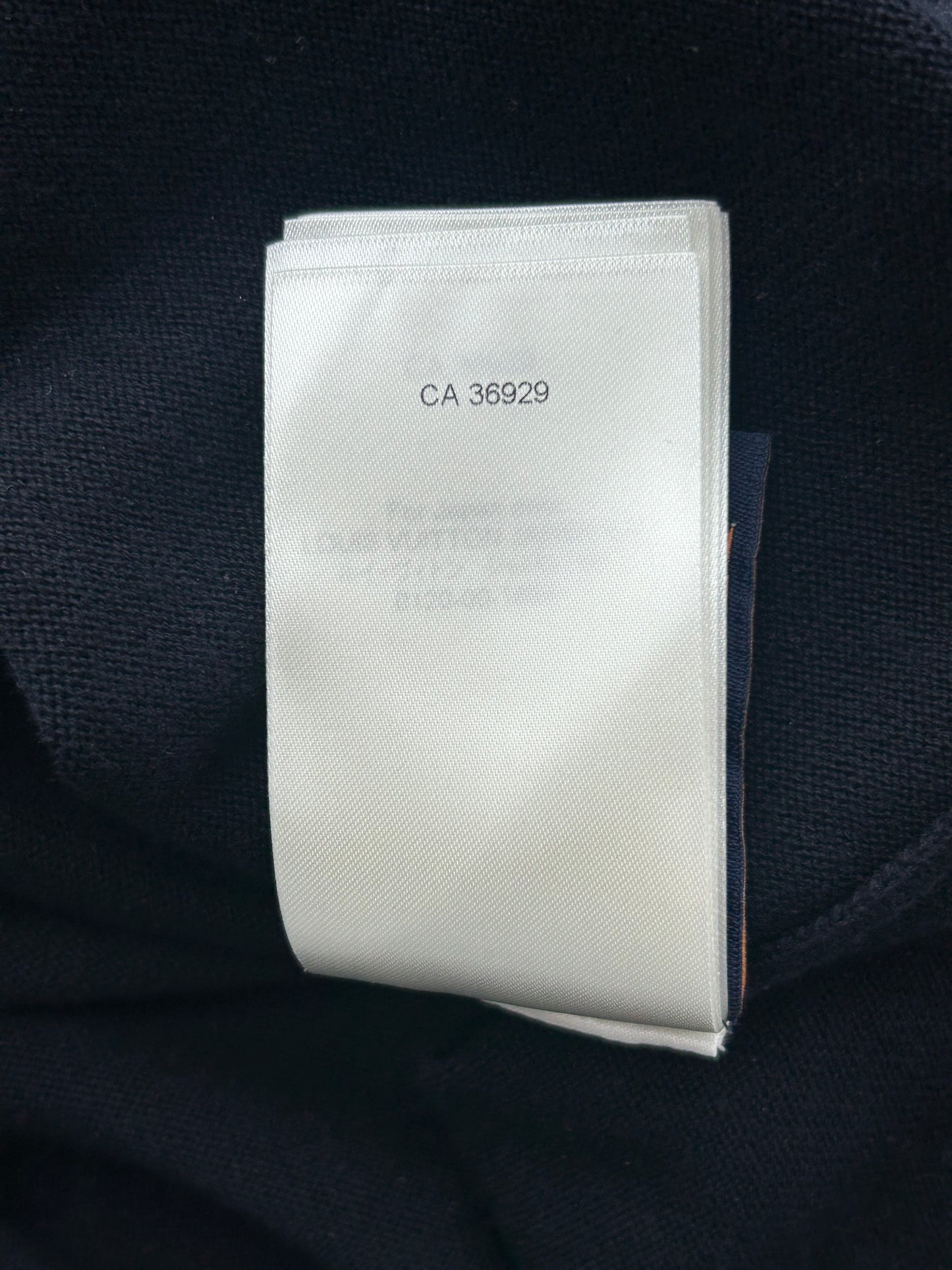 Louis Vuitton Navy & White Logo Embroidered Polo T-Shirt