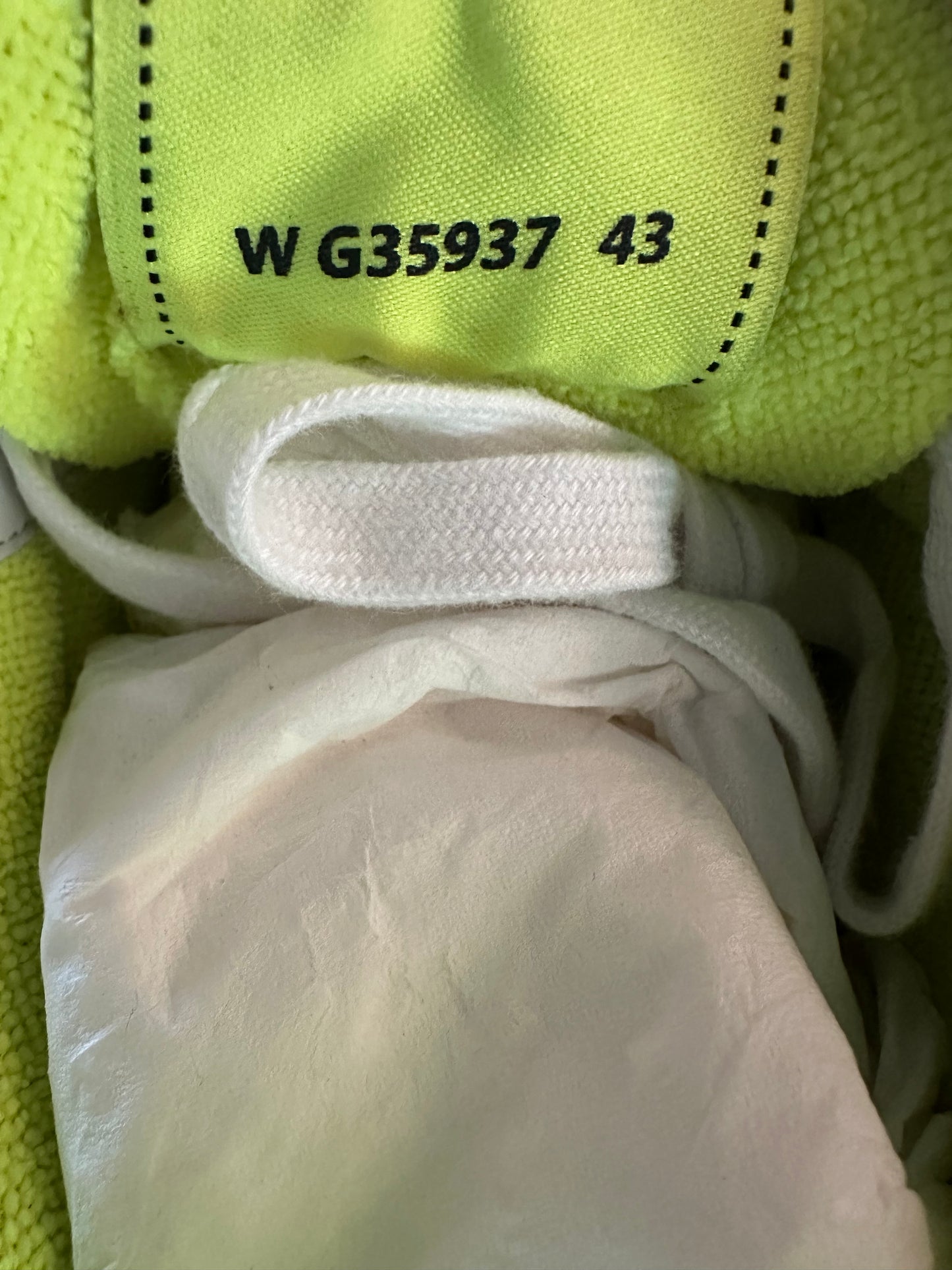 Chanel White & Yellow Logo Sneakers