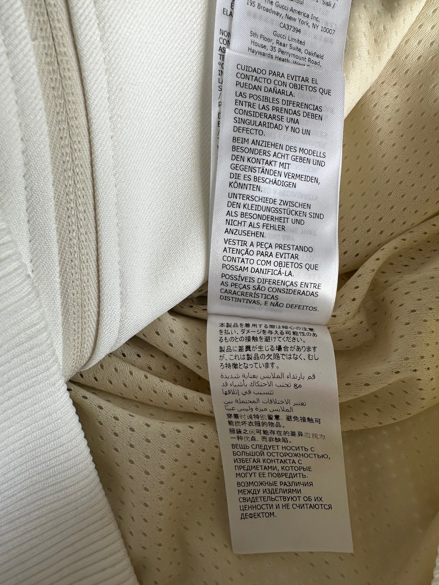 Gucci White & Red Striped Track Jacket