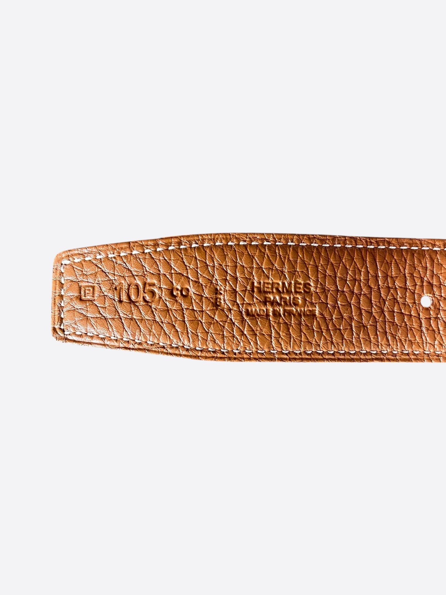 Hermes Brown & Black Reversible H Belt