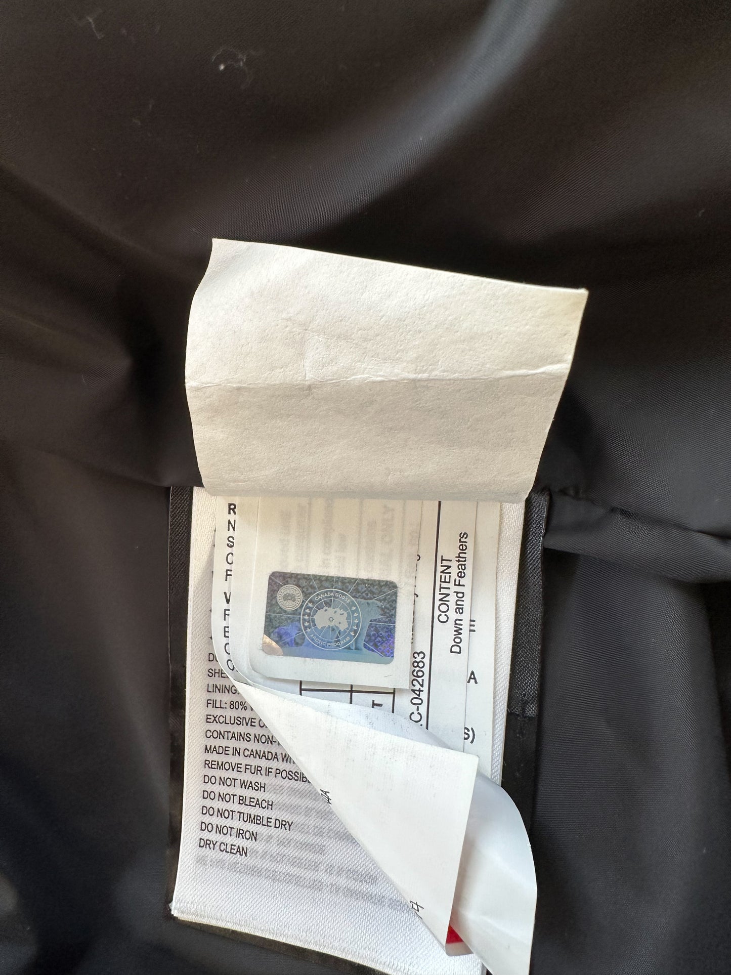 Canada Goose Black Wyndham Men's Jacket